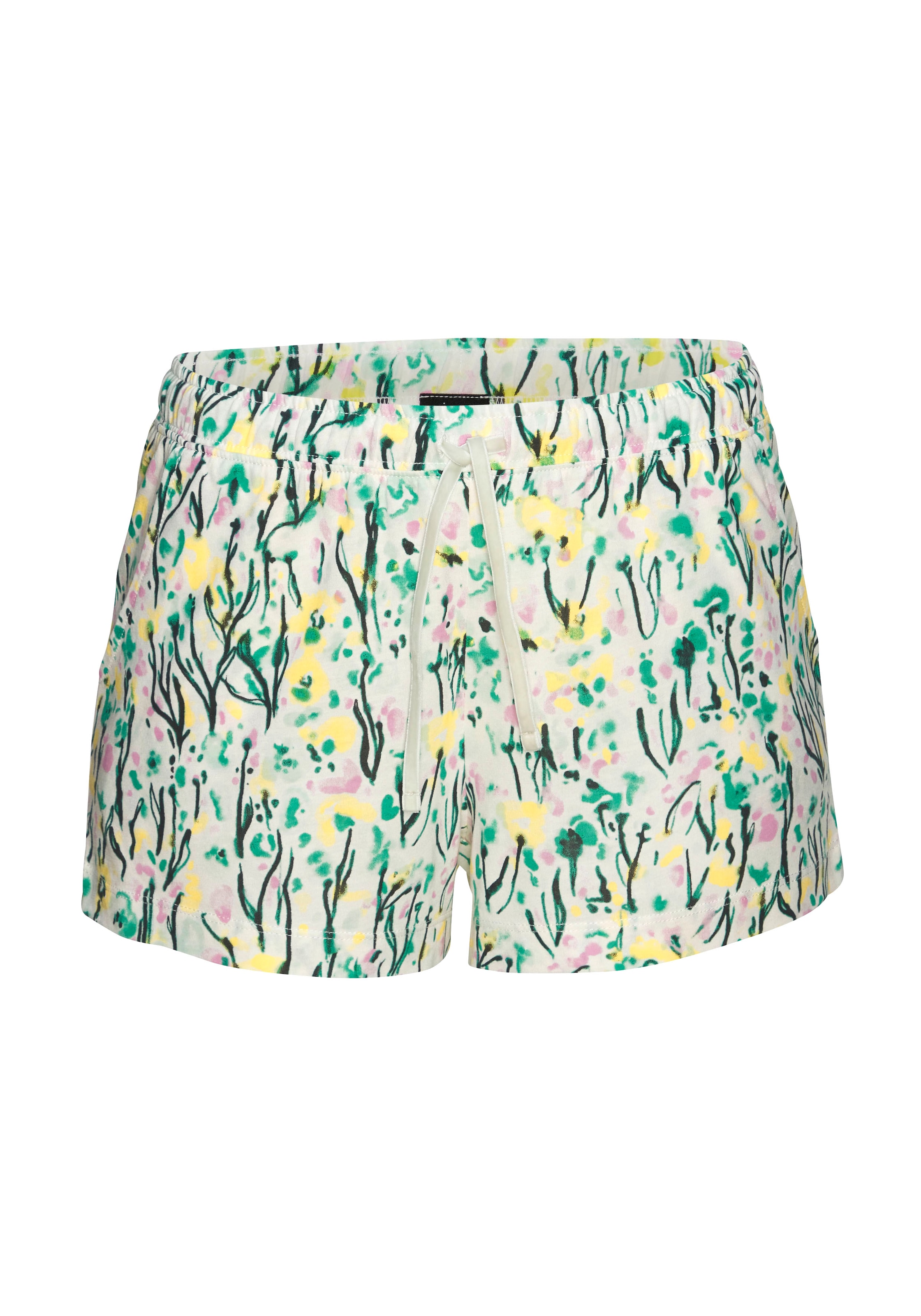 Vivance Dreams Shorts de pyjama  mit Aquarell-Muster