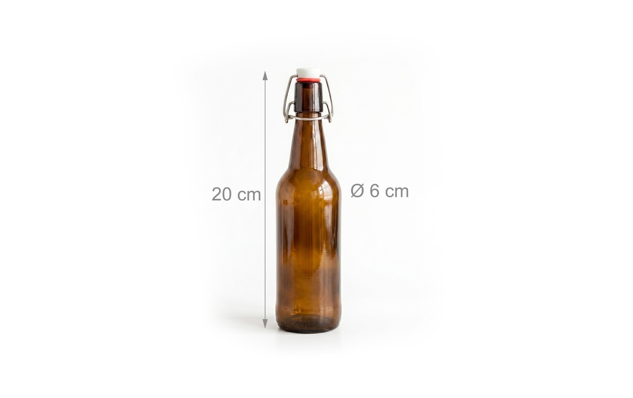 relaxdays Gourde »500 ml, 6 Stück«
