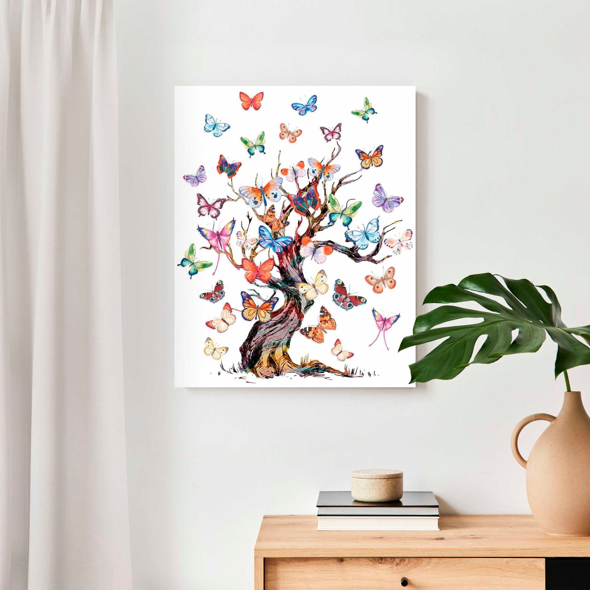 Reinders! Deco-Panel »Schmetterling Baum«