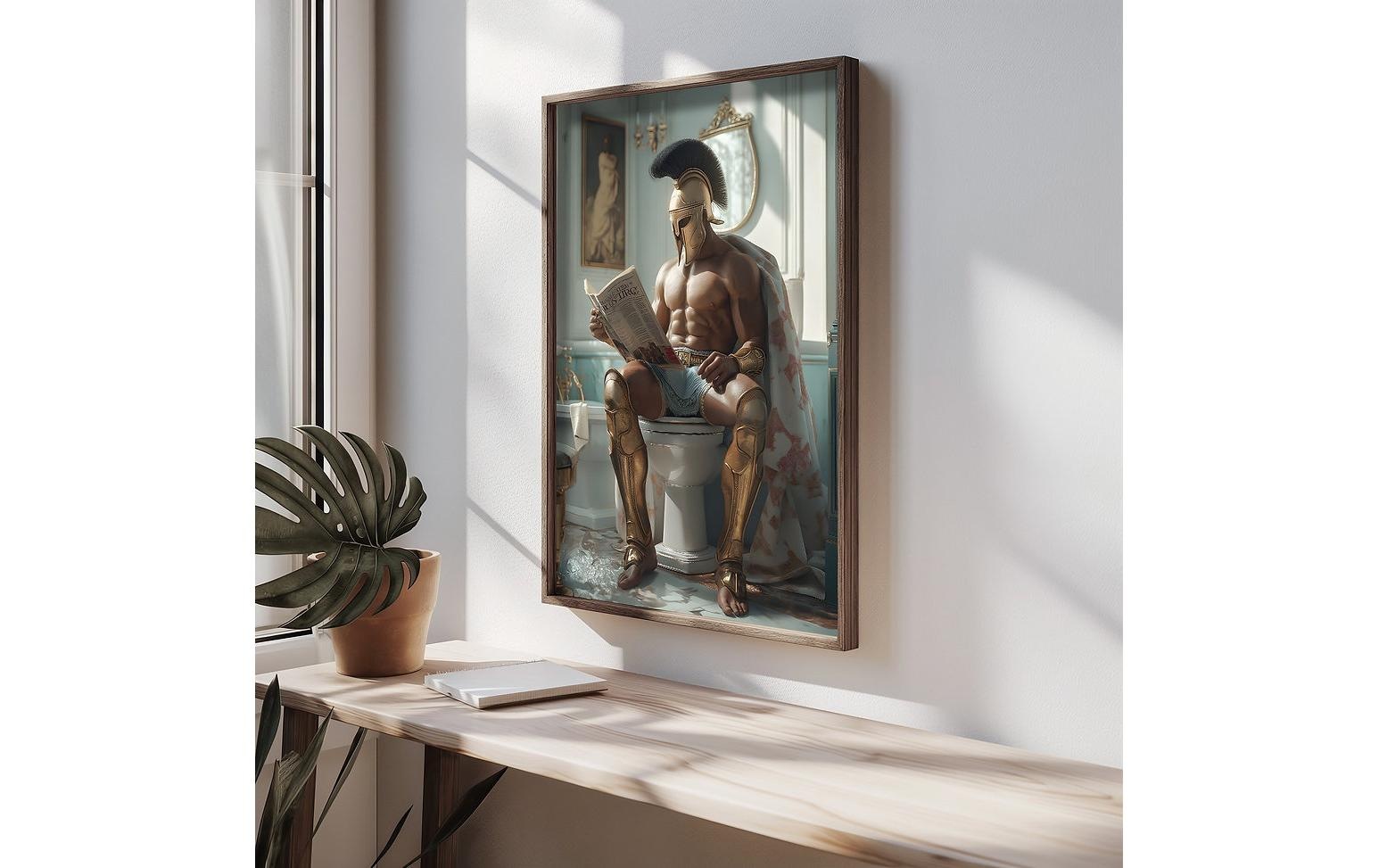 Wandbild »Wallxpert Held«, Figuren
