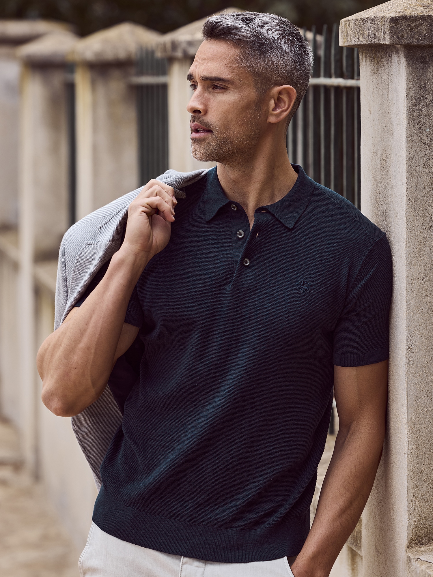 Image of LERROS Poloshirt "Leichtes Sommer-Strick-Polo"