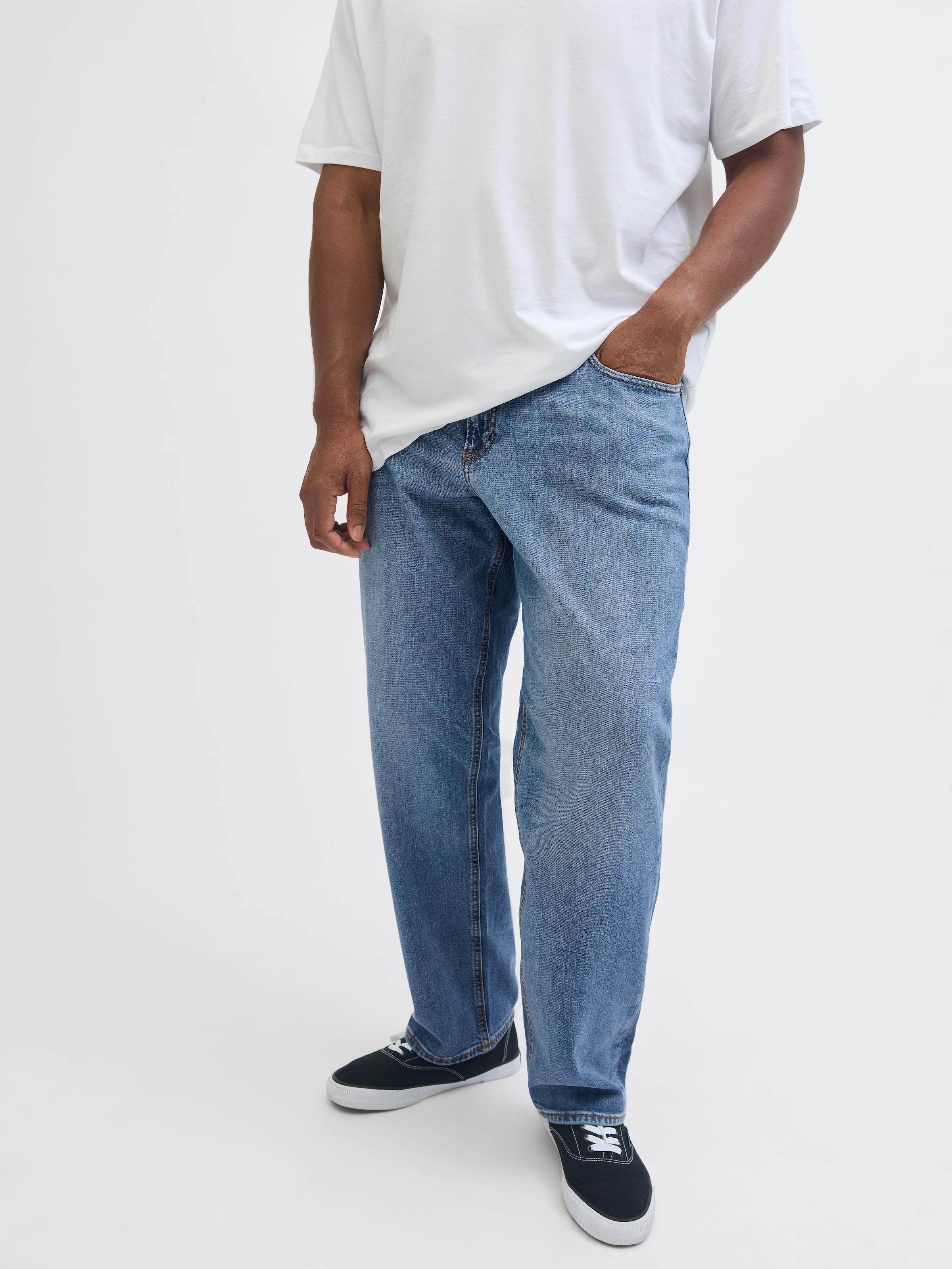 Jack & Jones PlusSize Jeans taille basse »MIKE ORIGINAL« Bis Weite 48