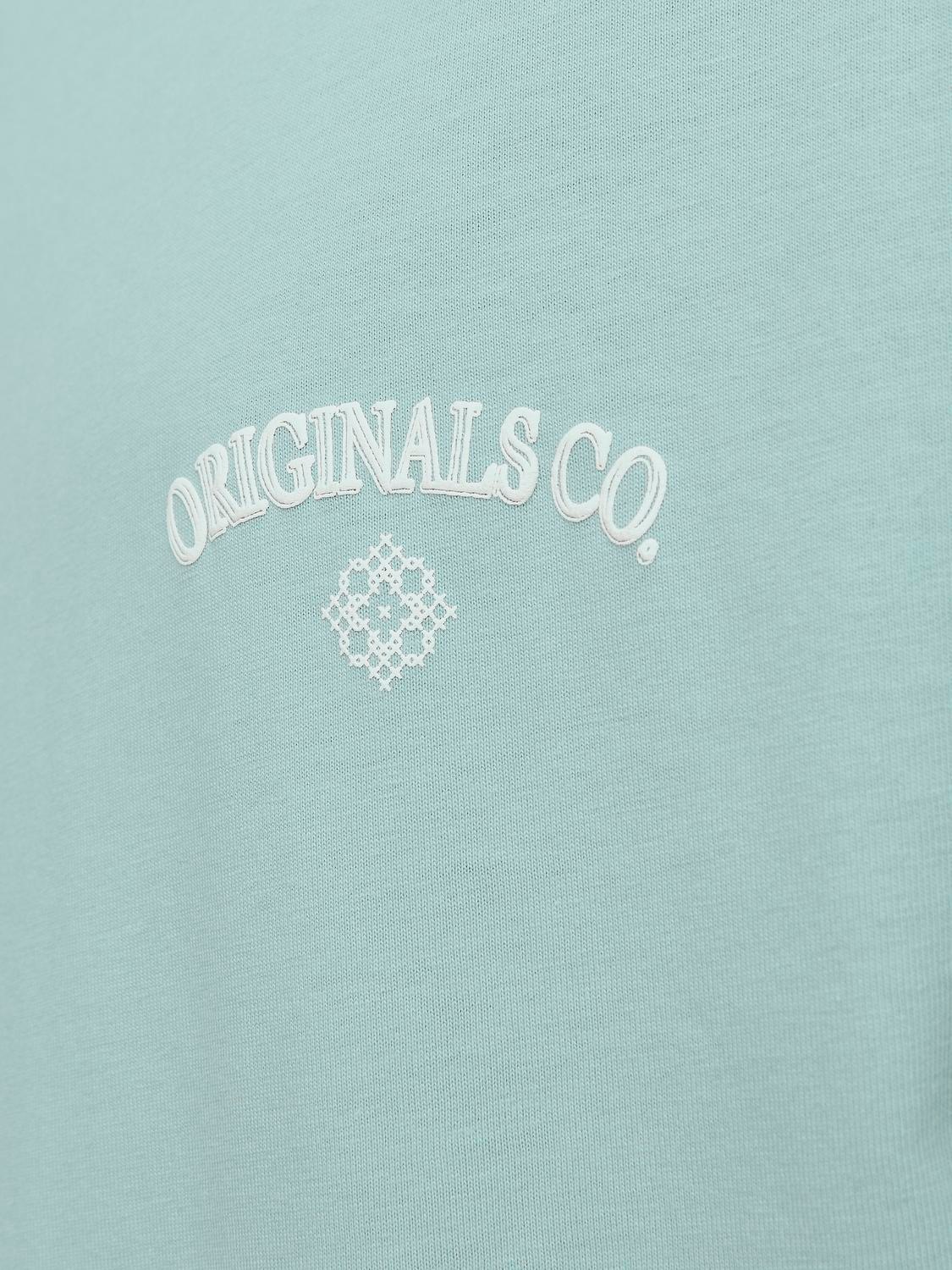 Jack & Jones Oversize-Shirt »JORSANTORINI BACK TEE SS CREW NECK SN«