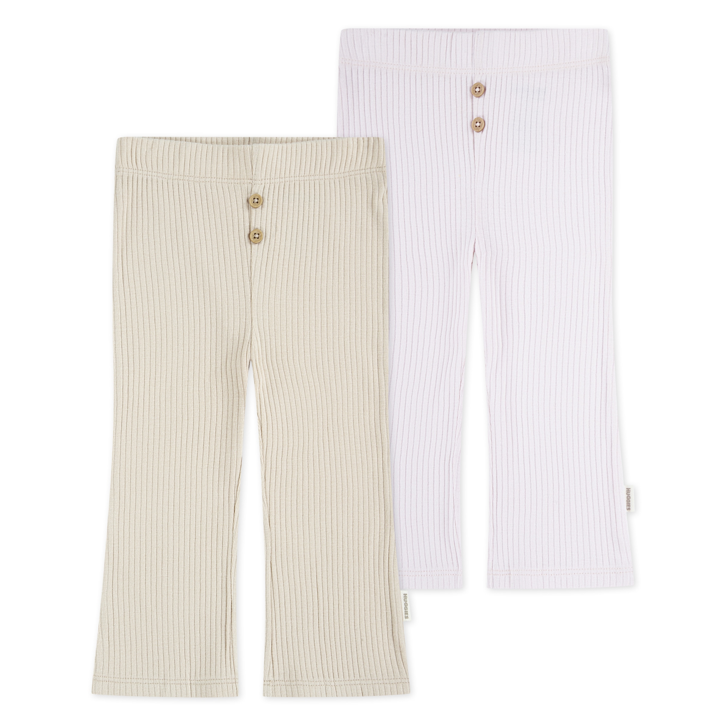 Image of HUGGIES babywear Jerseyhose "HUGG 2PK BOTTOMS" in Rippstruktur