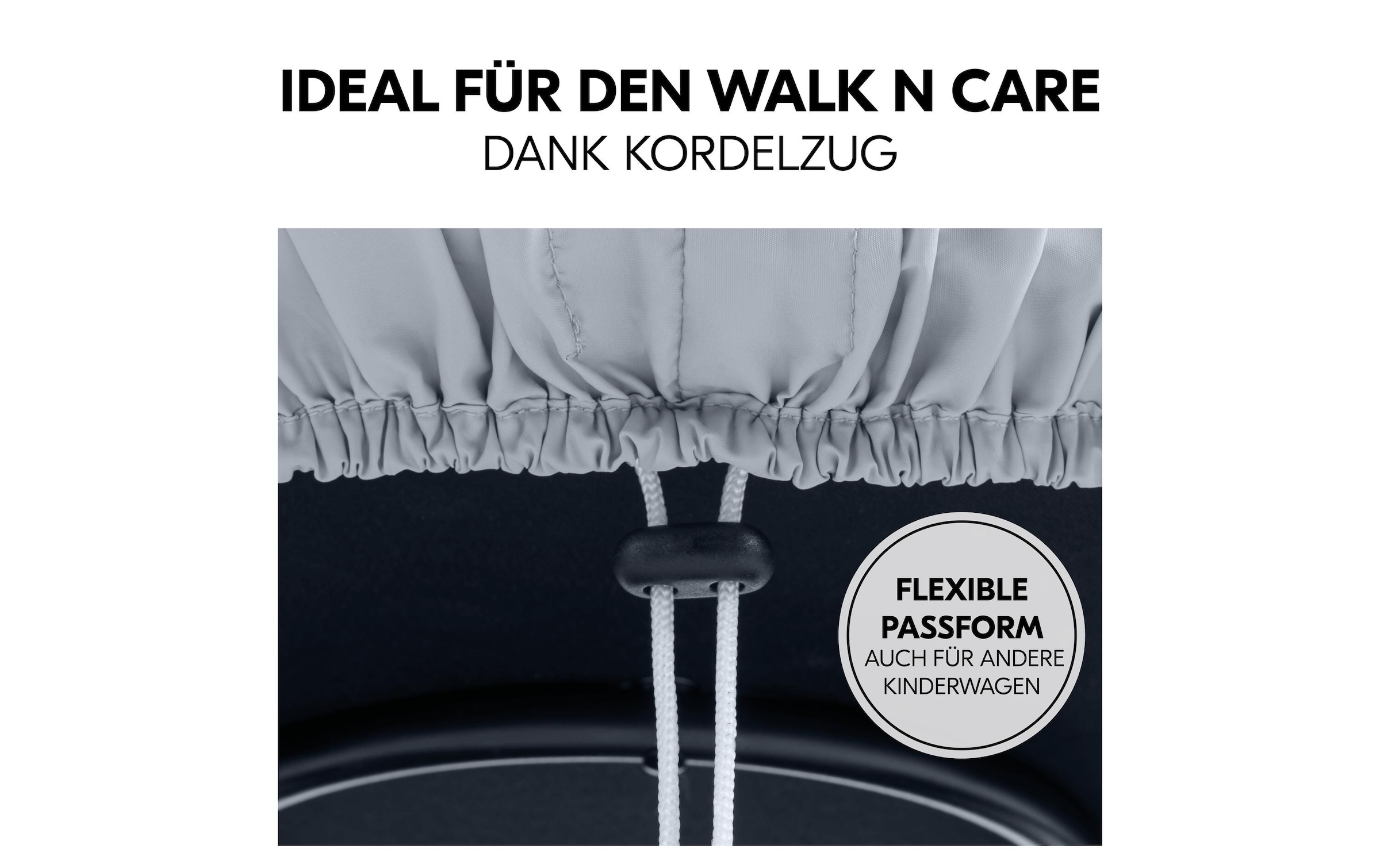 Hauck Kinderwagen-Regenschutzhülle »Walk N Care Raincover«