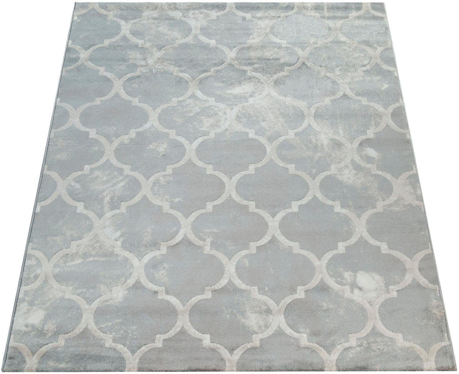 Image of Paco Home Teppich "Victory 605" rechteckig 15 mm Höhe Kurzflor im Vintage-Design, Wohnzimmer