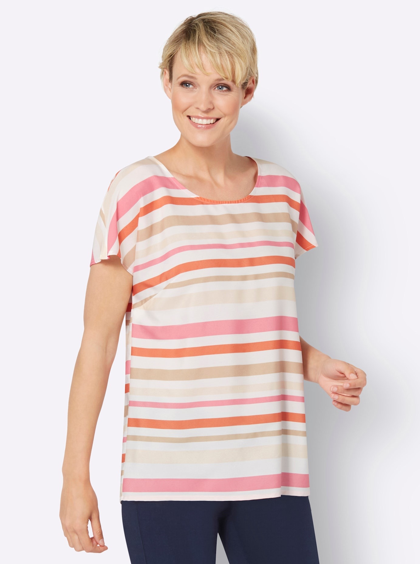 Classic Basics Kurzarmbluse