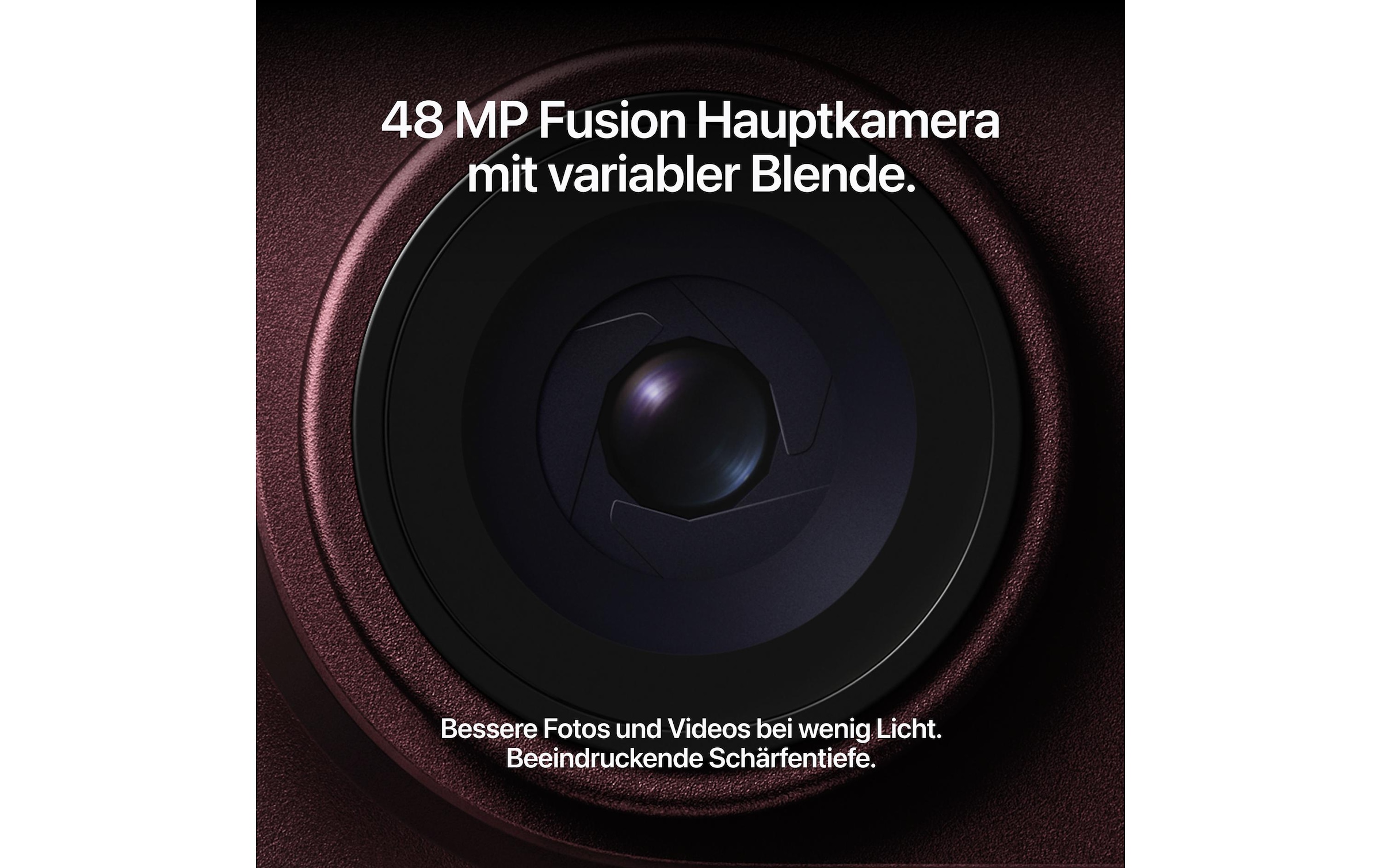 Apple Smartphone »Apple iPhone 18 Pro Max 1000 GB Burgunder« Glacier