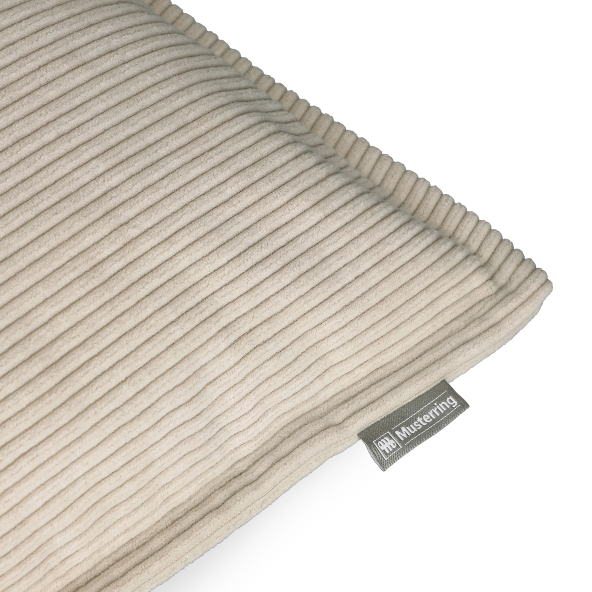 Musterring Coussin décoratif »Cord« aus recycelten Fasern