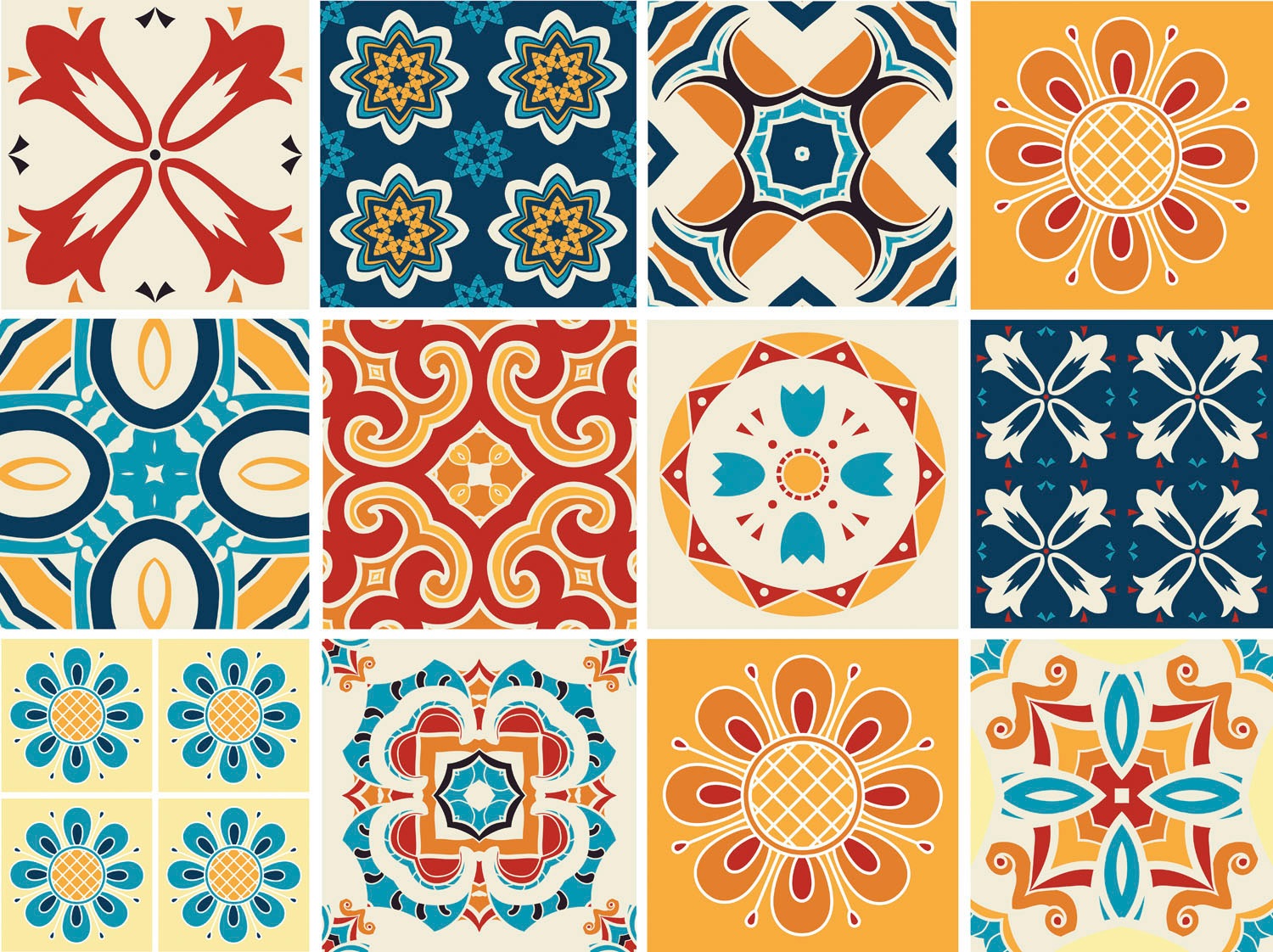 Image of queence Wandsticker "Shila" Sticker, Fliesensticker, Ornamente