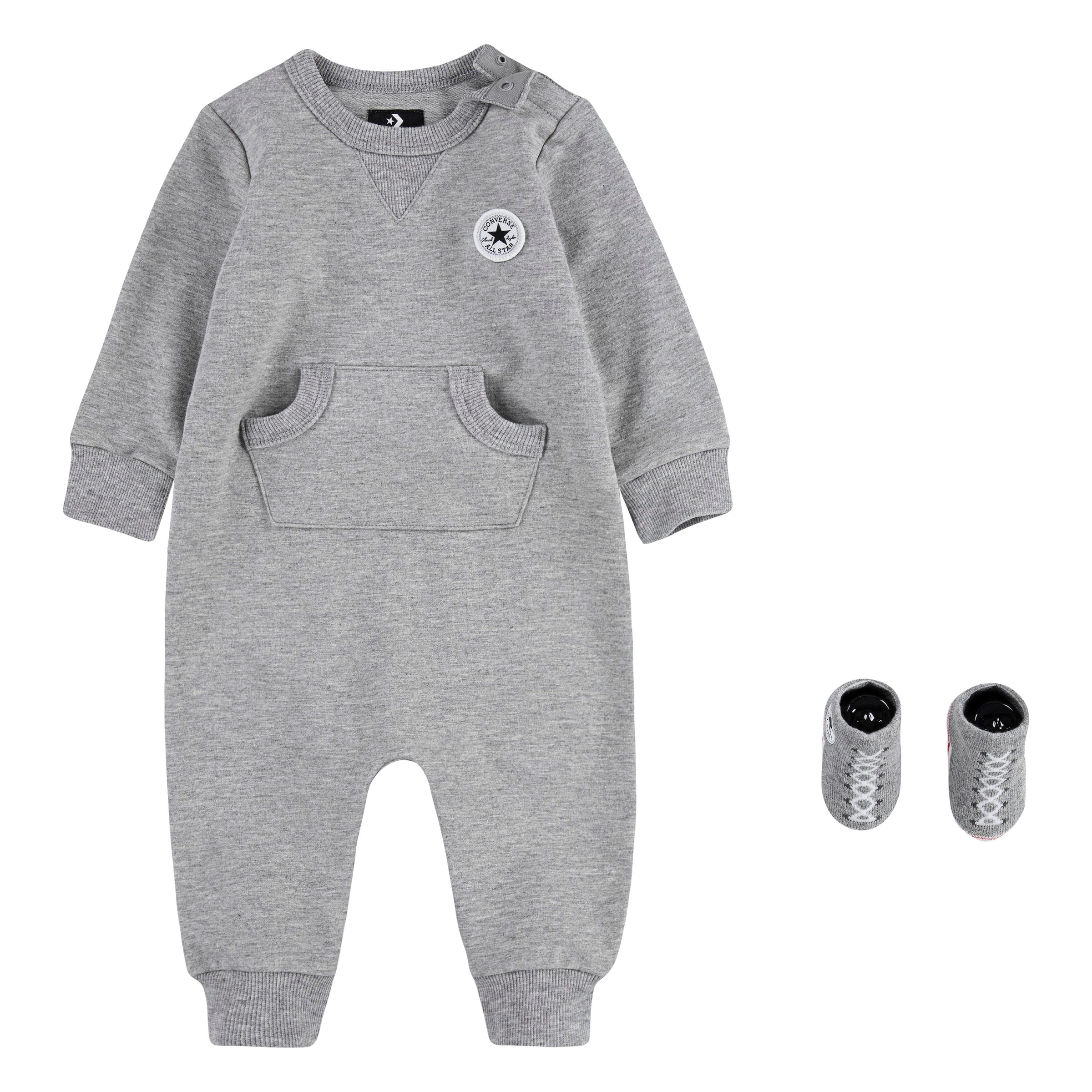 Converse Strampler »LIL CHUCK COVERALL W/ SOCK BOOTIE S«, (Set)