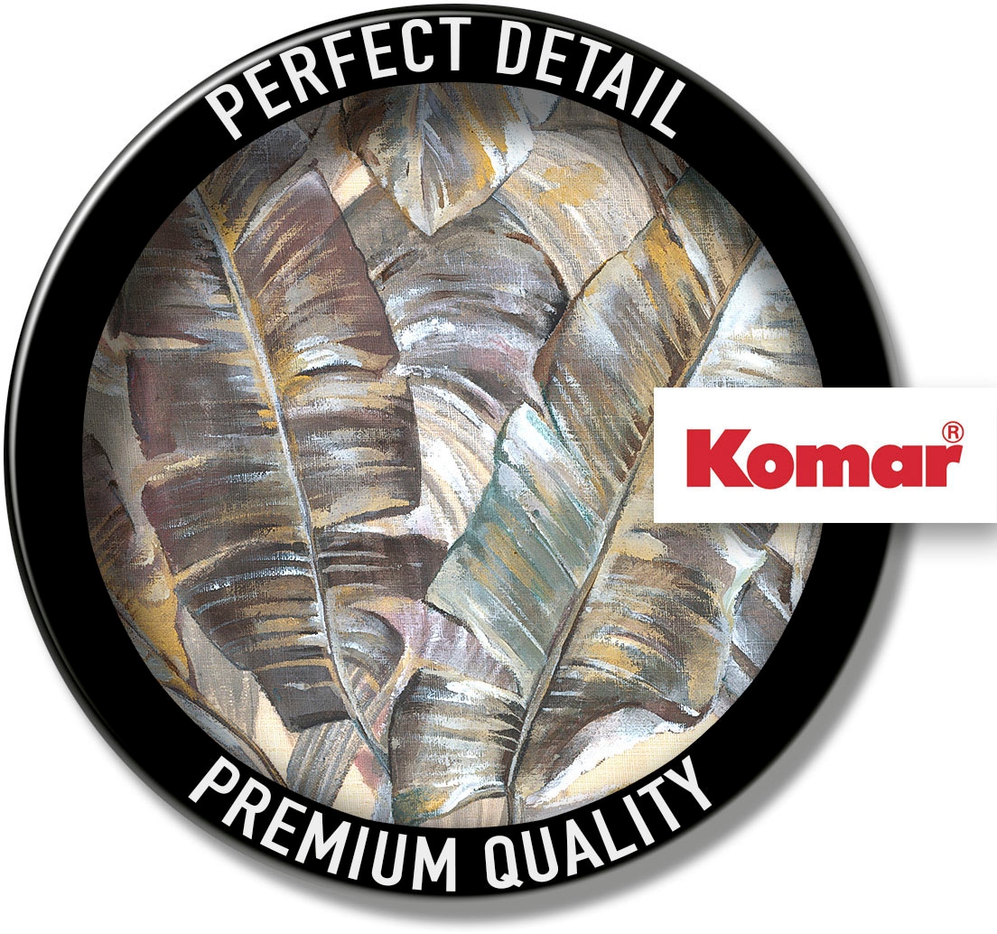 Komar Vliestapete »Digitaldruck Vlies -  Graceful Gold - Grösse 200 x 250 cm« bedruckt glatt Wohnzimmer, Schlafzimmer