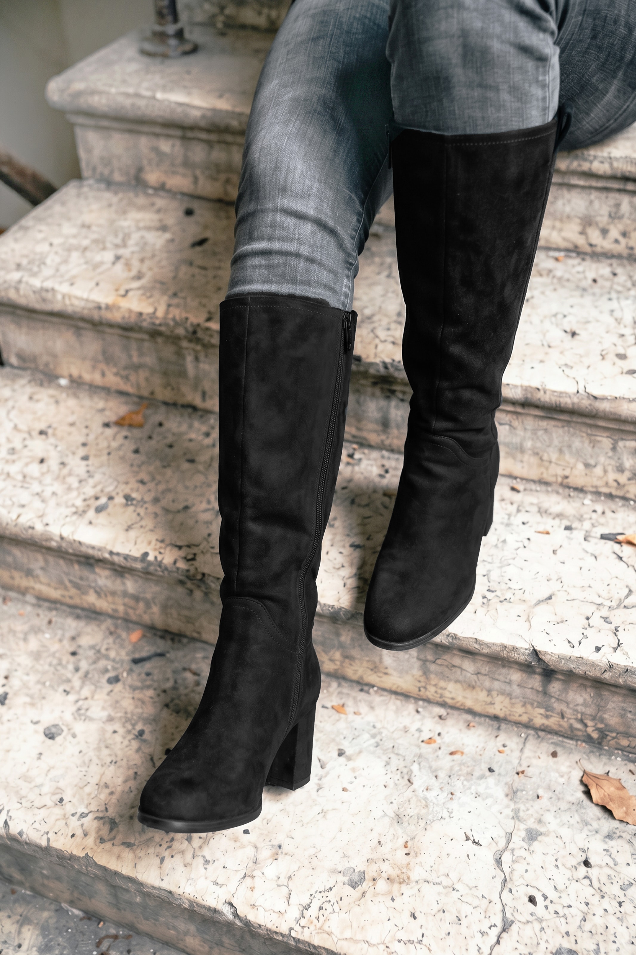 Aniston SHOES Bottes  bottine, bottes hautes avec fermeture éclair - NOUVELLE COLLECTION