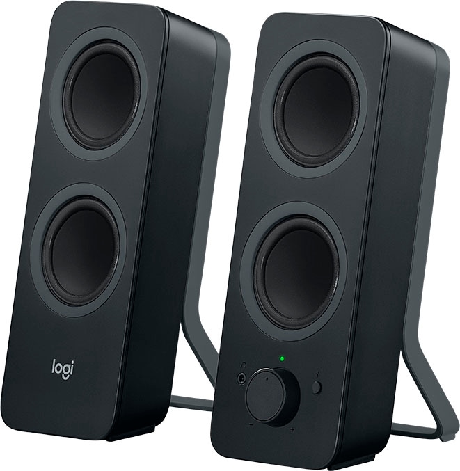 PC-Lautsprecher »Z207 Bluetooth Lautsprecher«, (2 St.), Bedienelemente für...