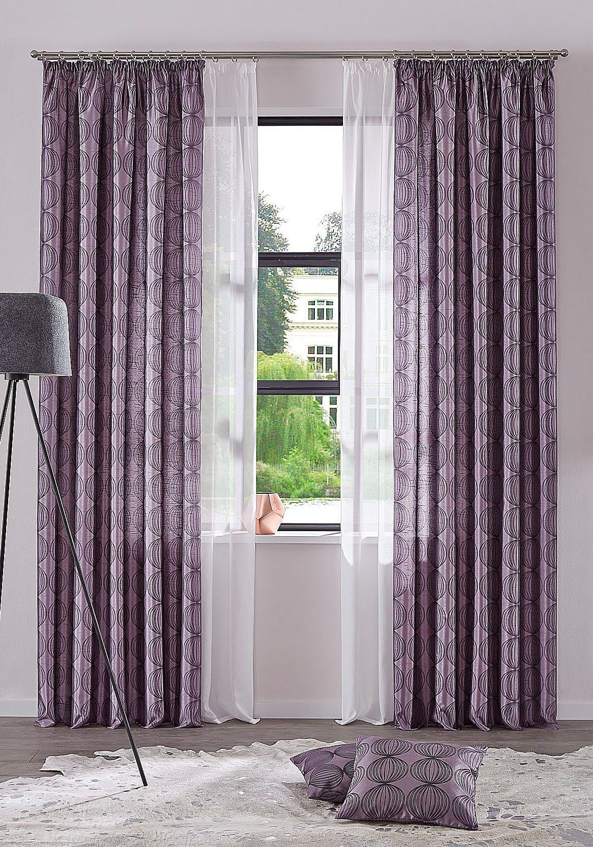 Image of my home Gardine »Malin«, (2 St.), Farbe: Wollweiss bei Ackermann Versand Schweiz