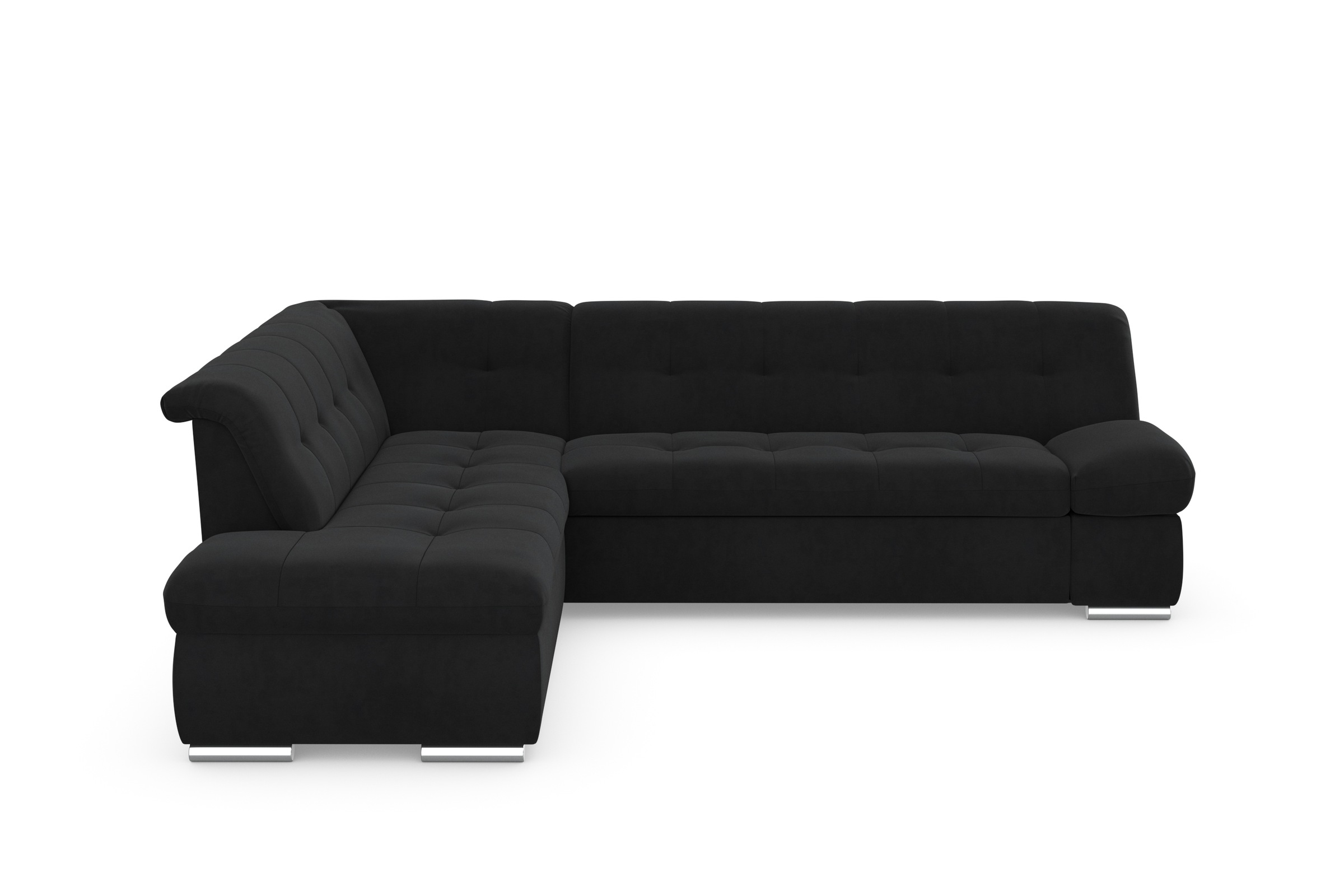 DOMO collection Ecksofa »Mona L-Form«, wahlweise mit Bett- und Armlehnfunktion
