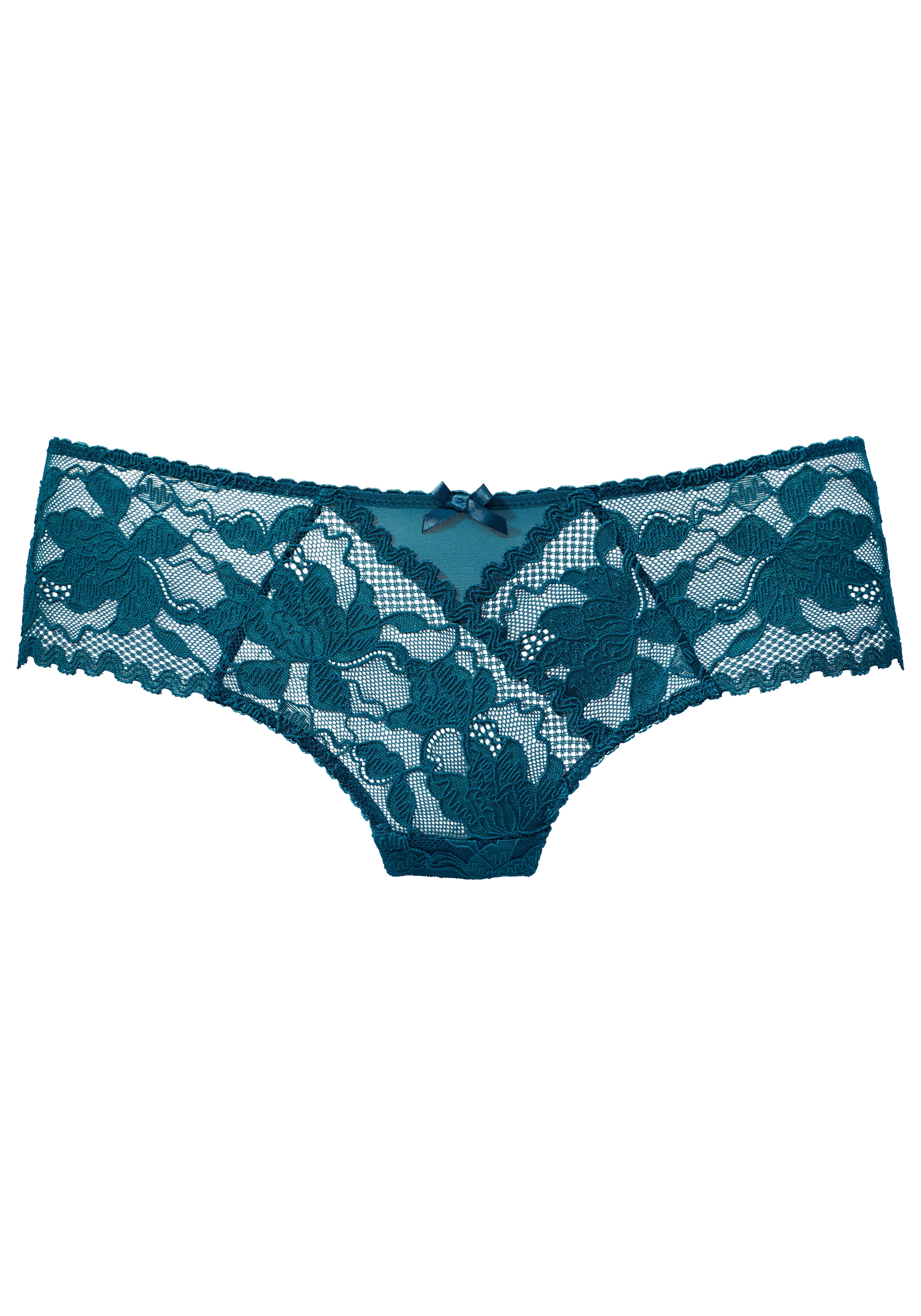 LASCANA Slip string aus floraler Spitze in transparenter Optik