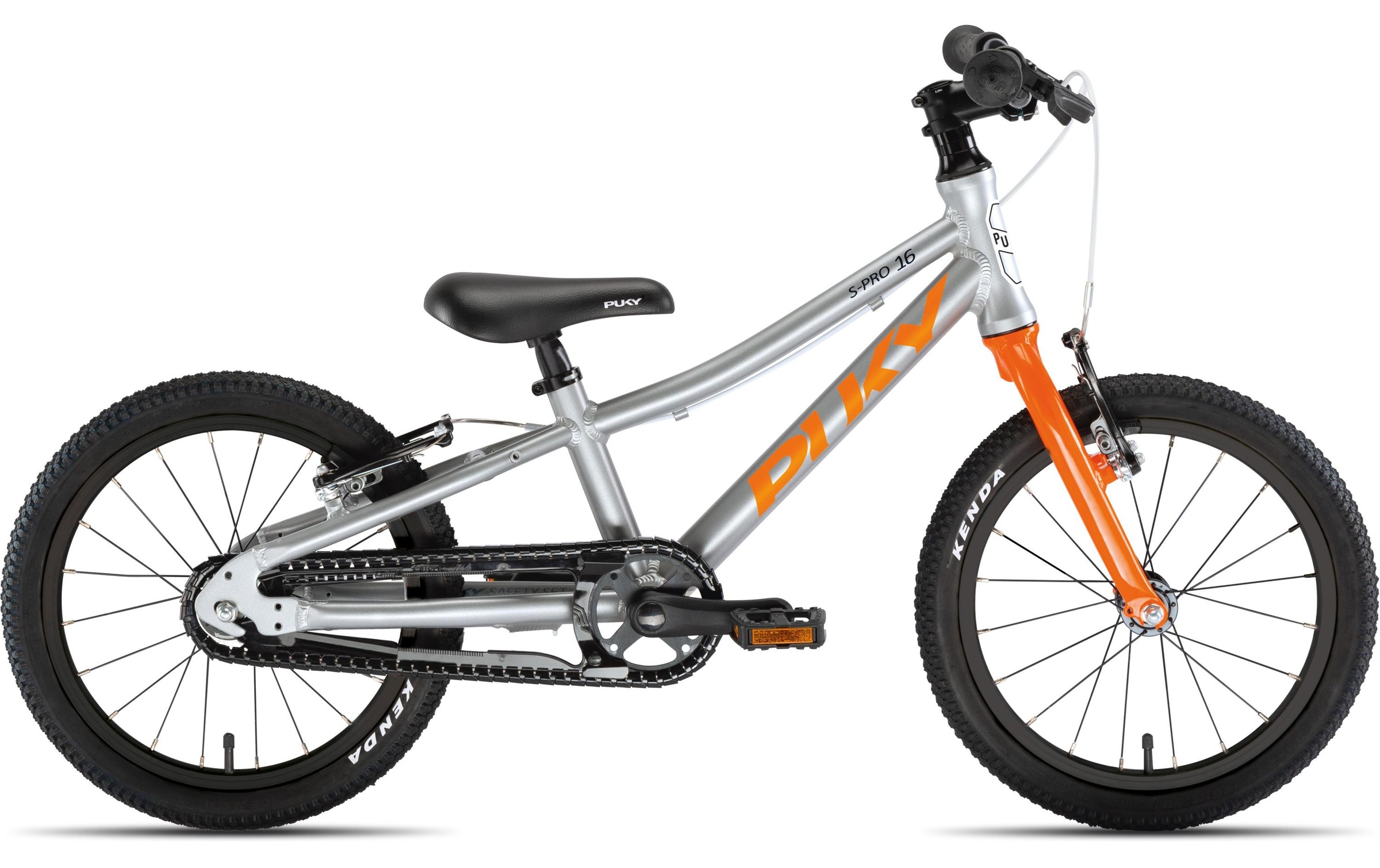 Image of Puky Kinderfahrrad »S-Pro 16-1 Alu Silberfarben«, Handbremse, Höhenverstellbarer Sitz, Pedalen bei Ackermann Versand Schweiz