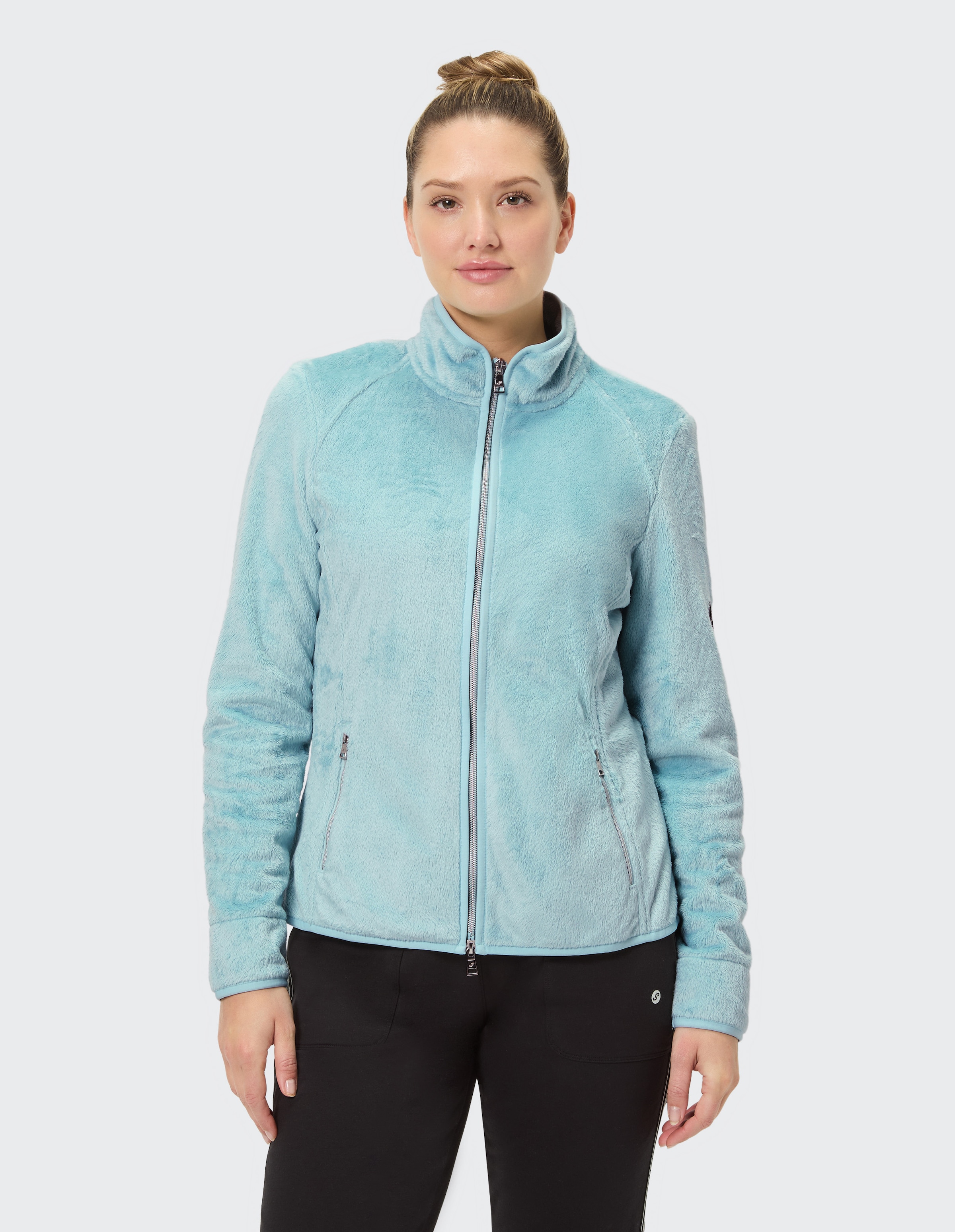Image of Joy Sportswear Sweatjacke "SWEATJACKE MALENA" aus Polyester, für Freizeit und Sport, mit robustem Reissverschluss