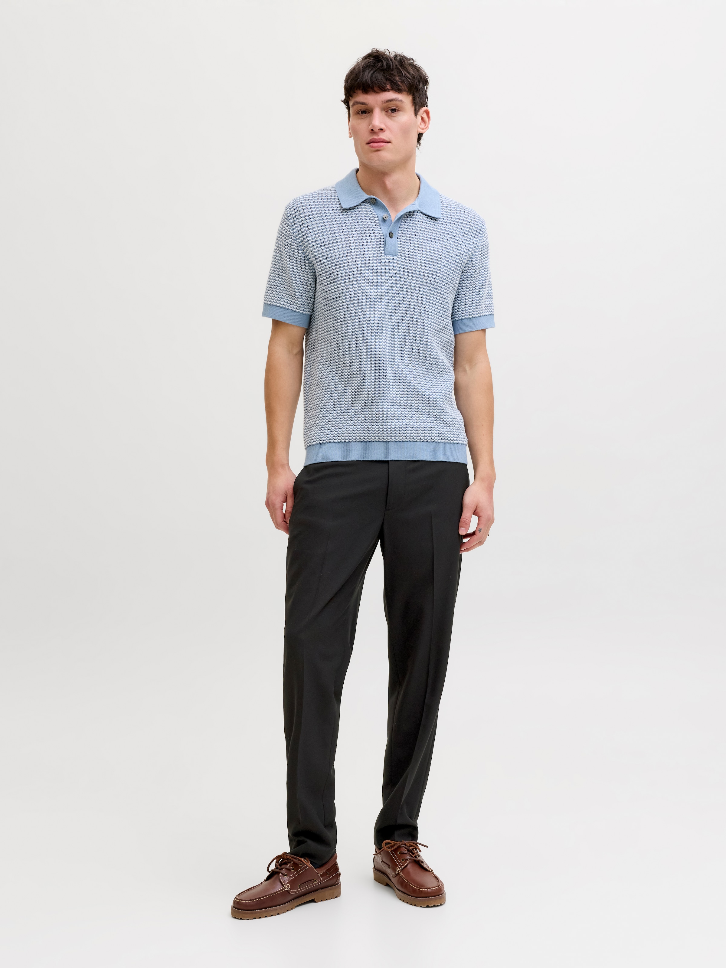 Jack & Jones Anzughose »JPRBLAMARTIN TROUSER CO01«  Materialmix, slim fit