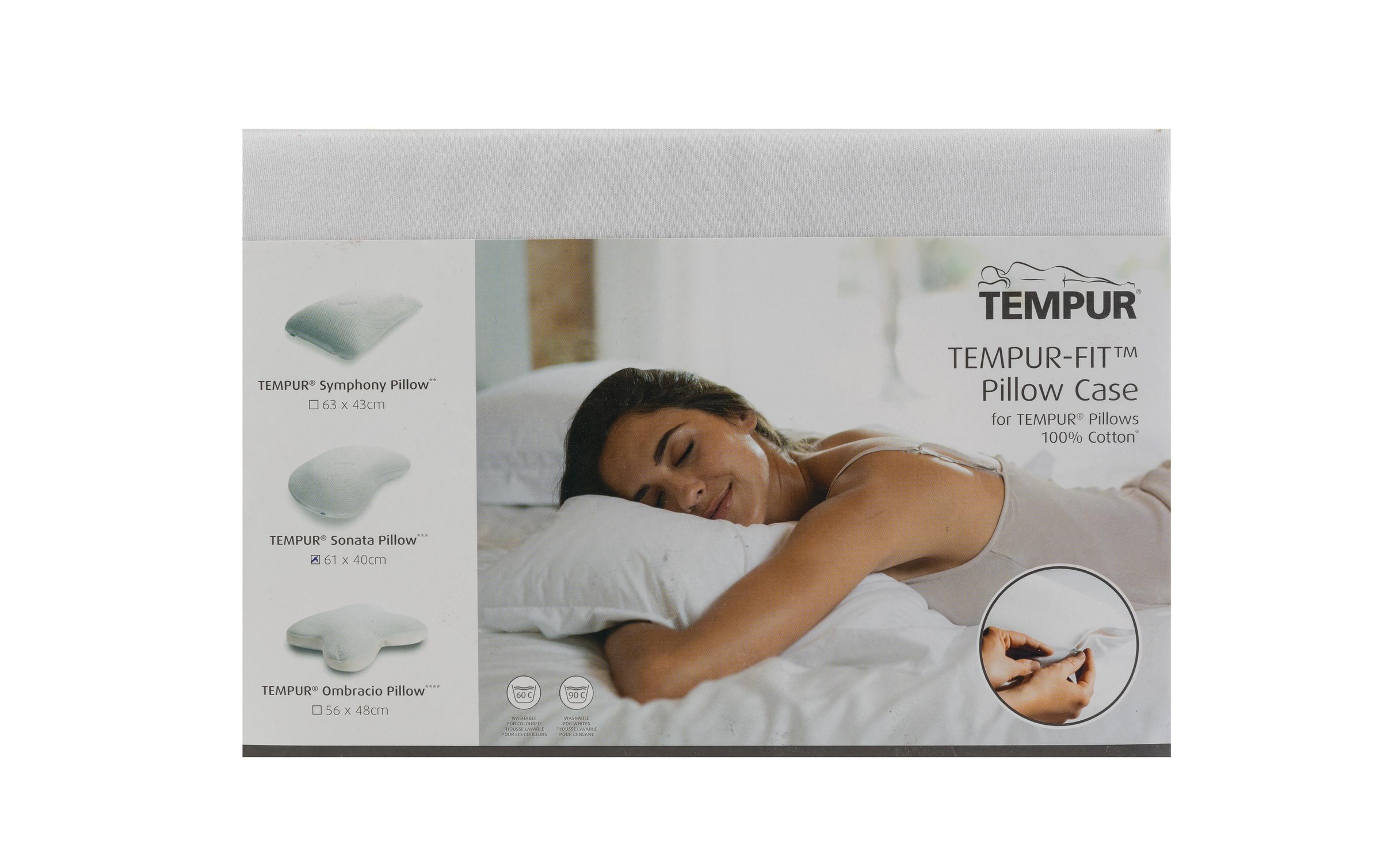 Image of Tempur Kopfkissen "Sonata Weiss" 1 Stk. tlg.