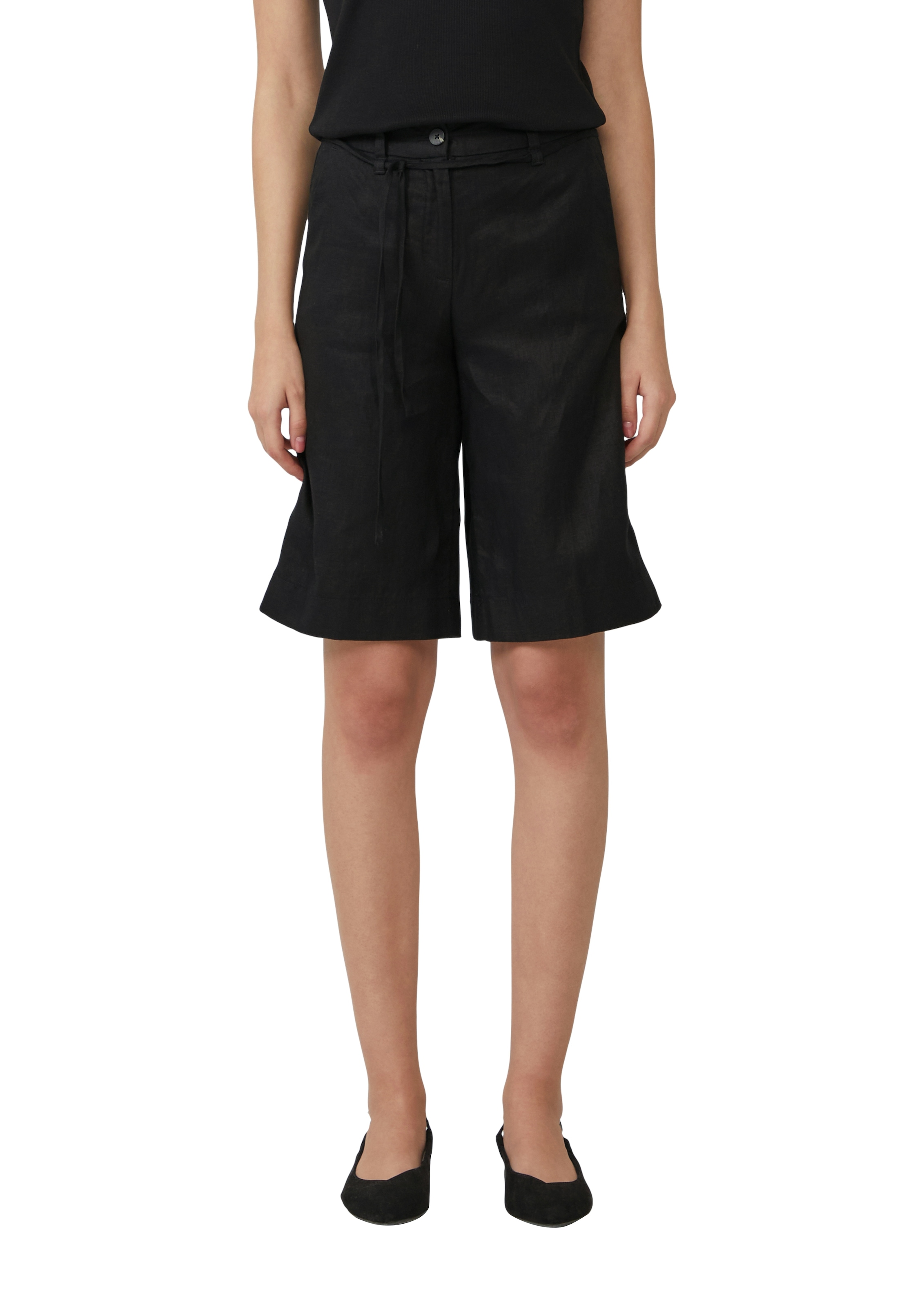 Image of s.Oliver Bermudas Sommerhose aus Leinen