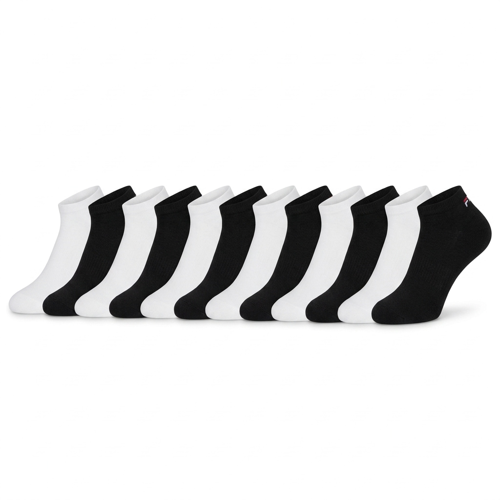 Fila Kurzsocken »UNISEX INVISIBLE PLAIN SOCKS« 12 Paar, 