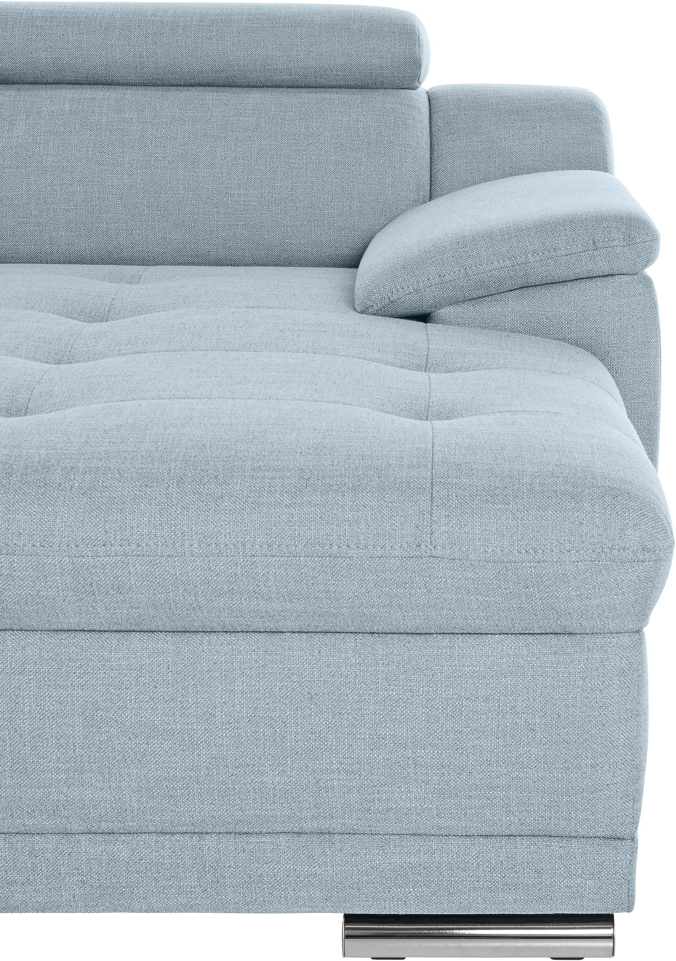 sit&more Wohnlandschaft Andiamo, mit Kopfteilverstellung, wahlweise mit Bettfunktion