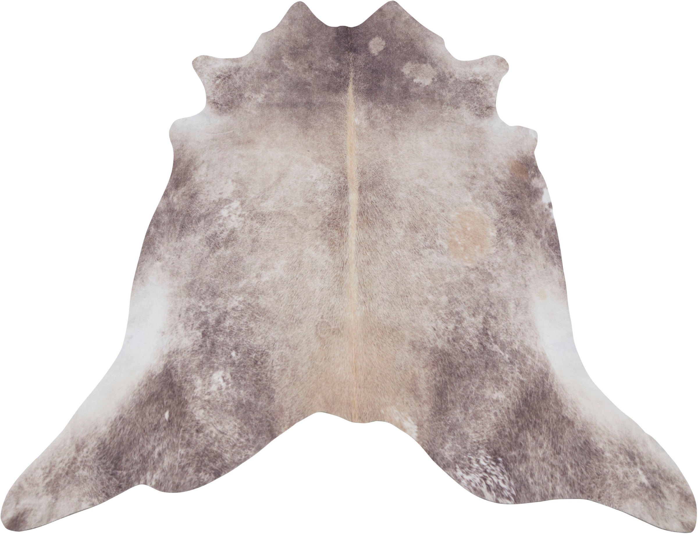 Image of MINT RUGS Fellteppich »Clarence«, fellförmig, 6 mm Höhe, Konturenschnitt, Kuhfell Optik, Wohnzimmer, Schlafzimmer, Arbeitszimmer, Robust, Pflegeleicht, Kunstfell bei Ackermann Versand Schweiz