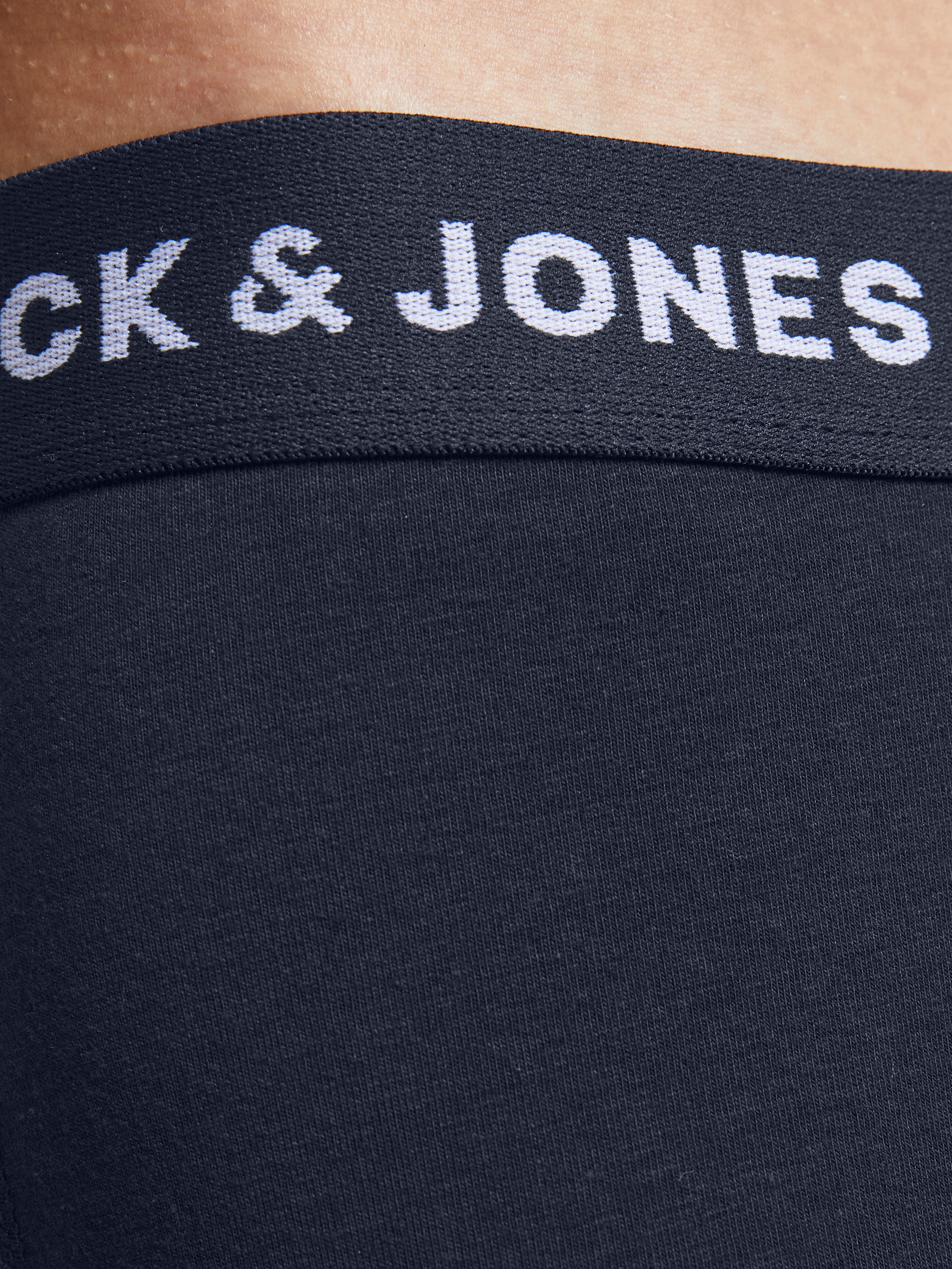 Jack & Jones Trunk »JACSOLID 10er-Pack, bequem, elastisch, ideal für jeden Tag«, (Packung, 10 St.), meliert, modisch, eng anliegend, Baumwollmischung, Bündchen