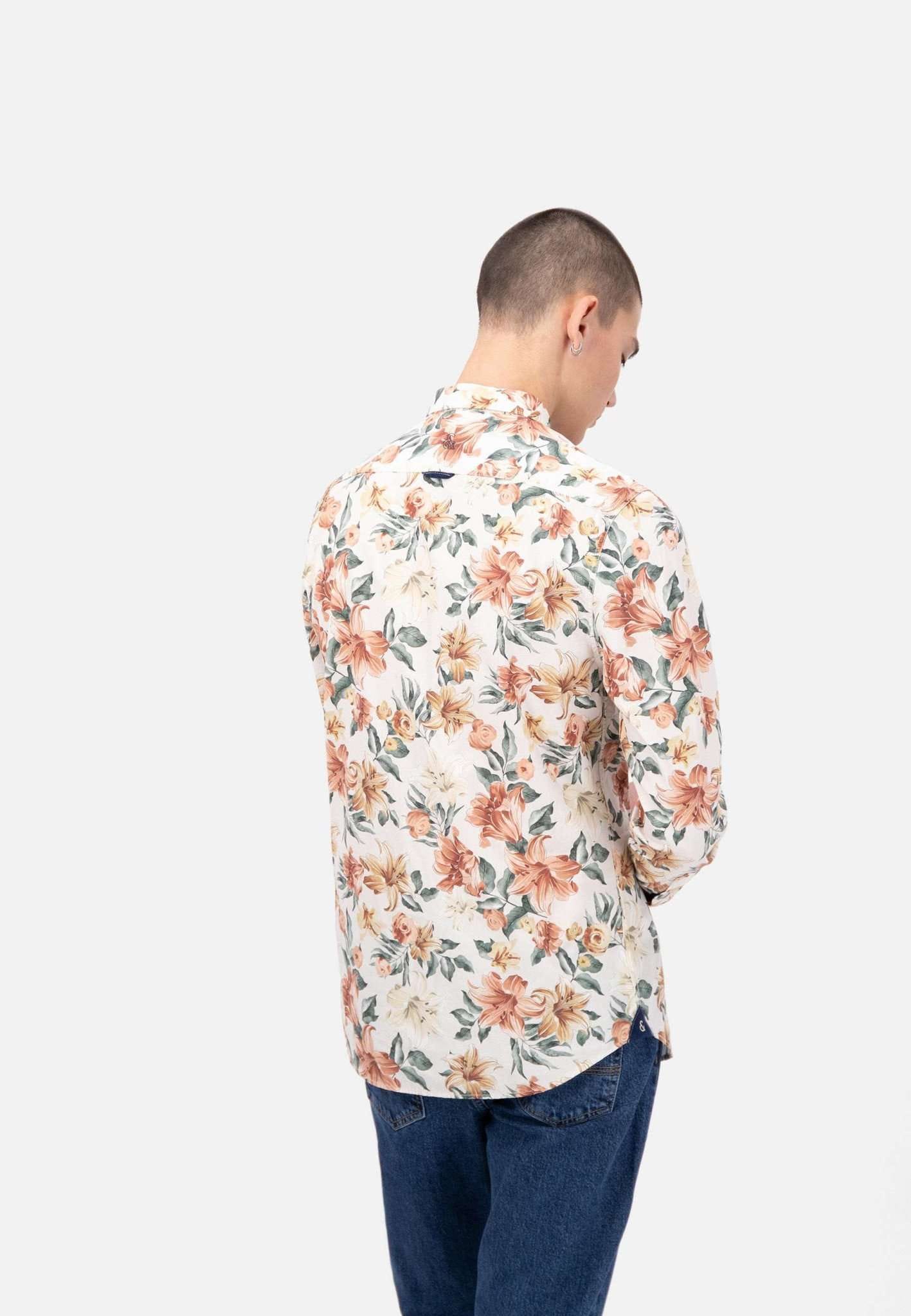 colours & sons Kurzarmhemd »Hemden Shirt-Flower Print«
