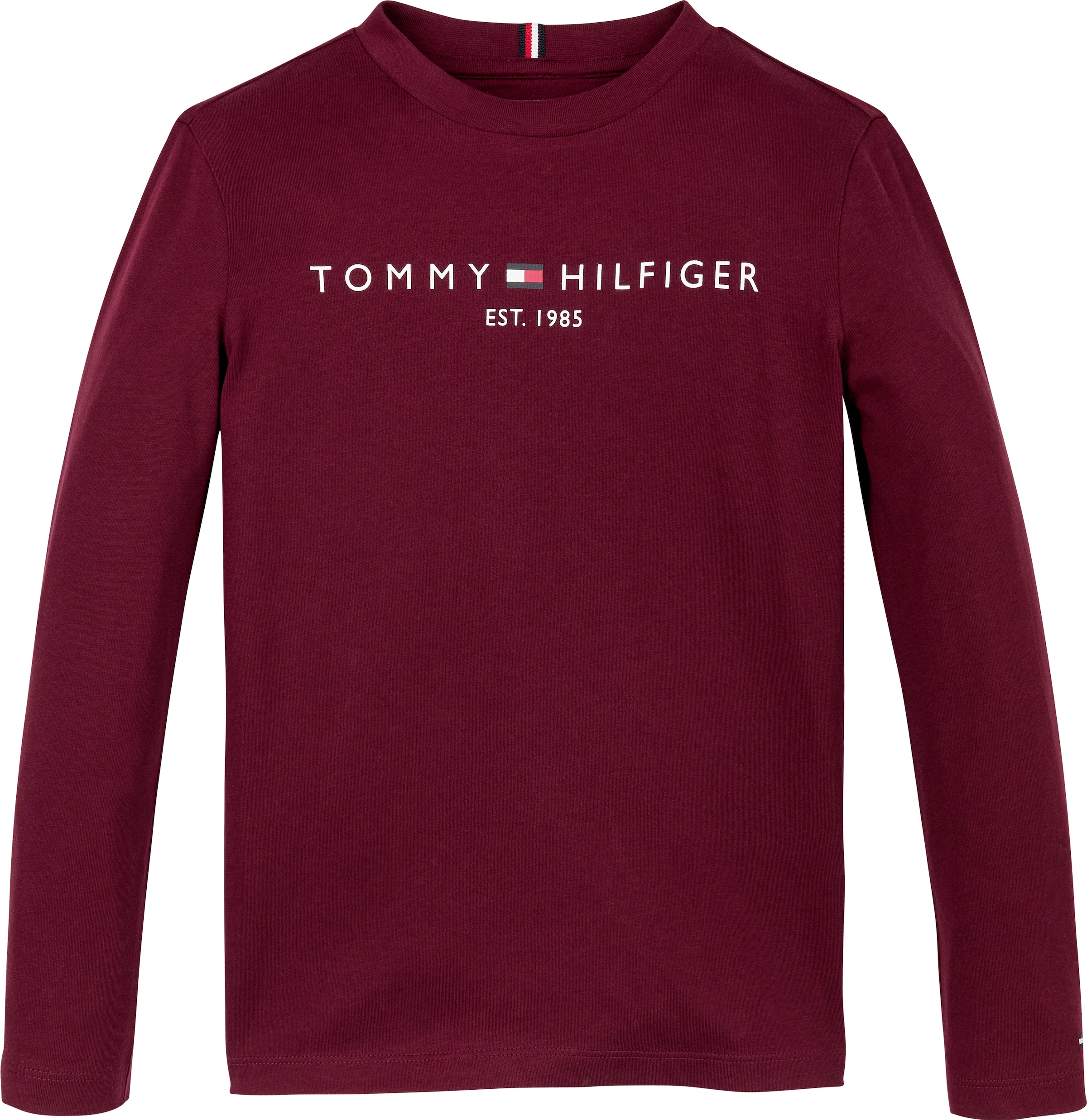 Tommy Hilfiger Langarmshirt »U ESSENTIAL TEE L/S«, mit Logodruck