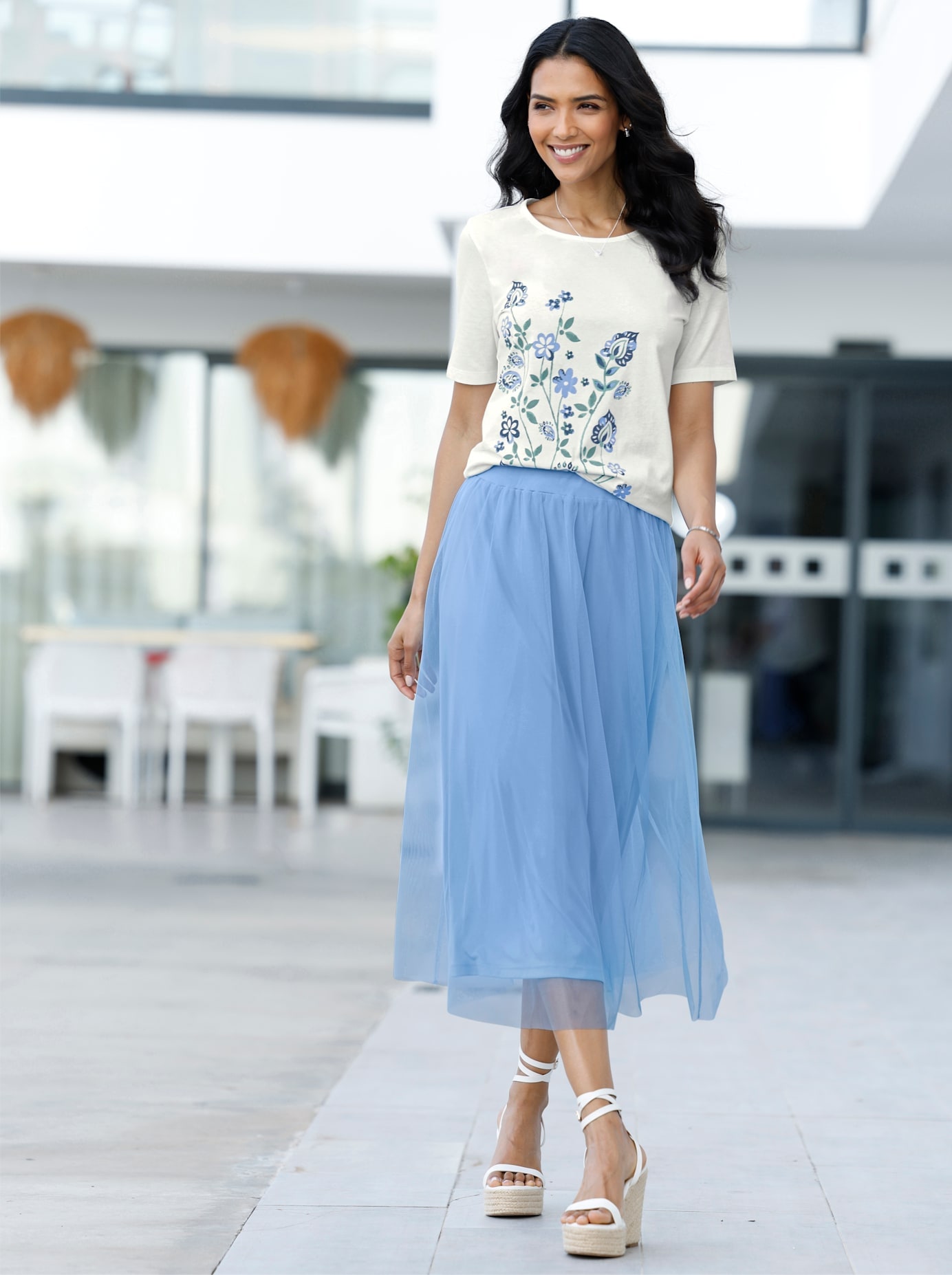 Classic Basics Plisseerock
