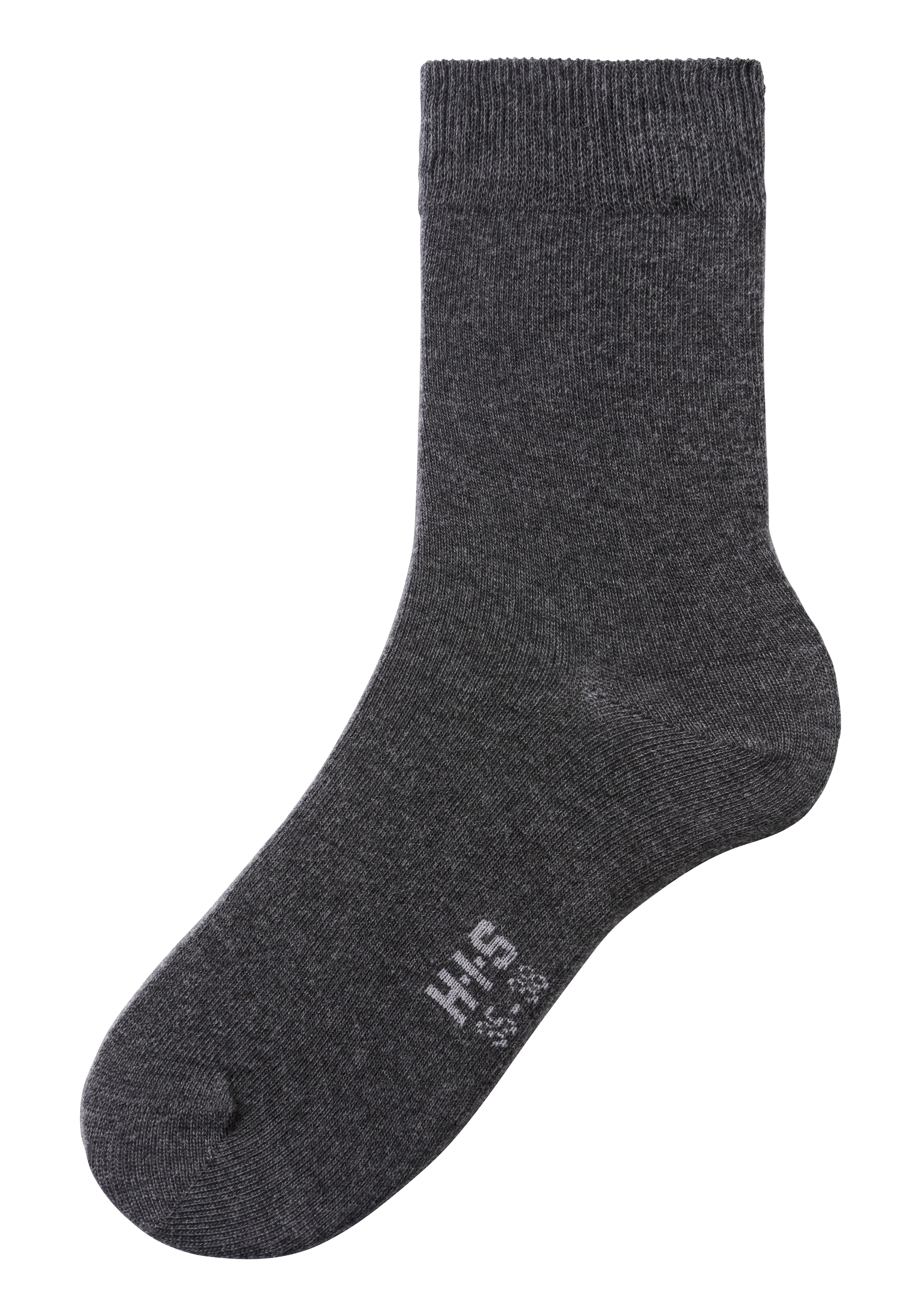 H.I.S Basicsocken, (Packung, 5 Paar), mit besonders weichem Bündchen