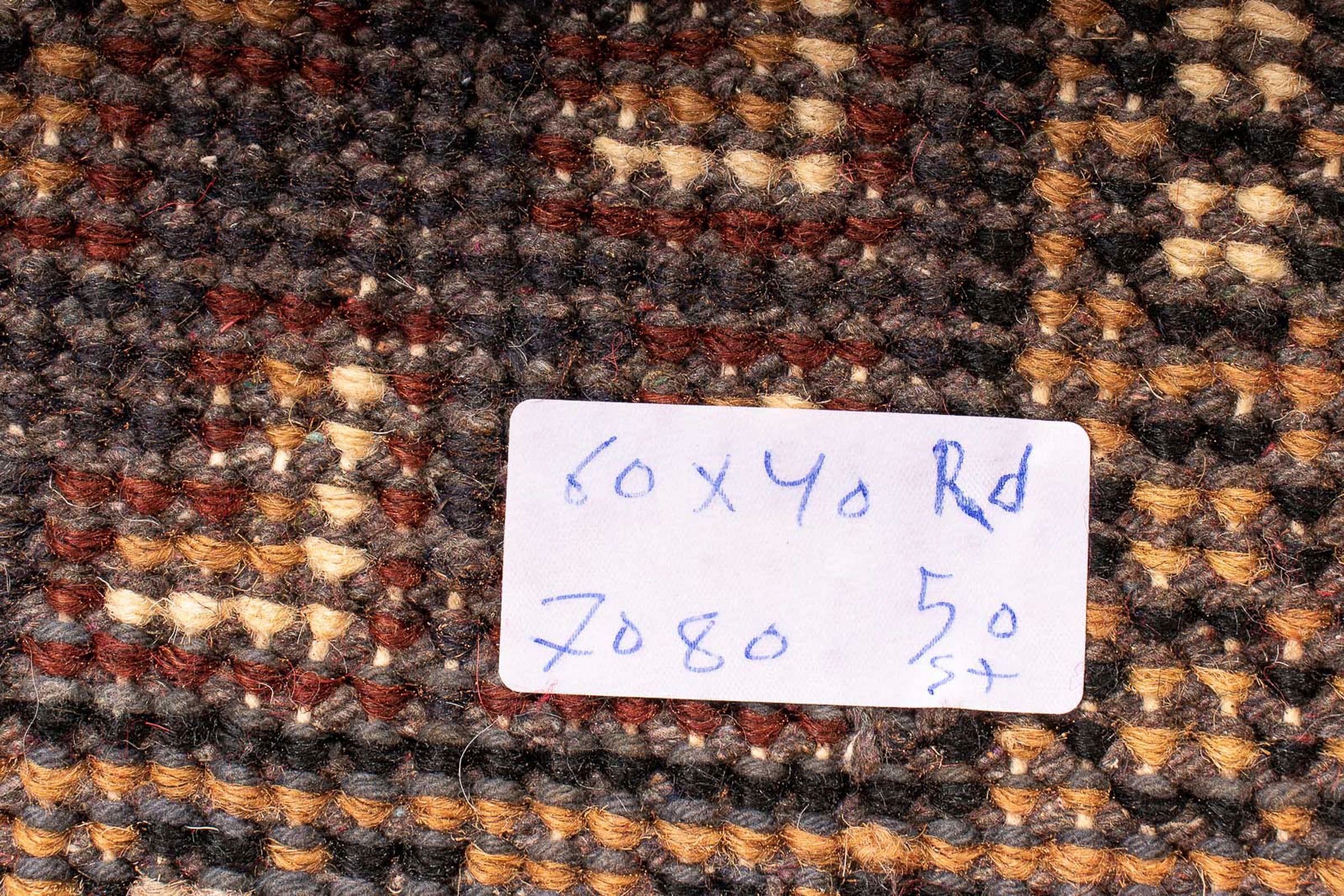 morgenland Orientteppich »Orient - 60 versandkostenfrei - cm Handgeknüpft, 40 Zertifikat mit x auf rechteckig, Einzelstück dunkelrot«, Wohnzimmer