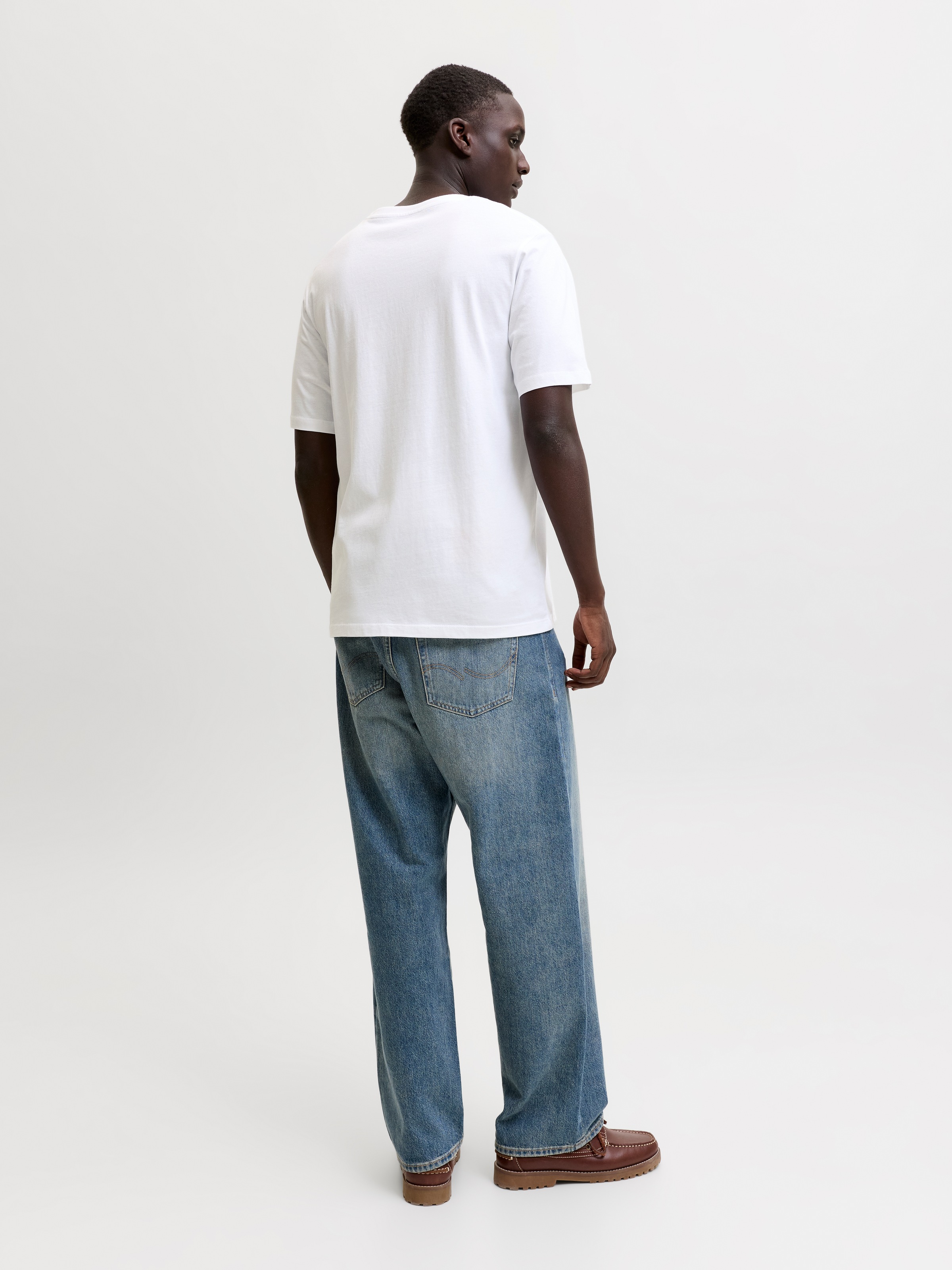 Jack & Jones Rundhalsshirt »JPRBLUZANE SS TEE FST 3PK MP« Packung, 3