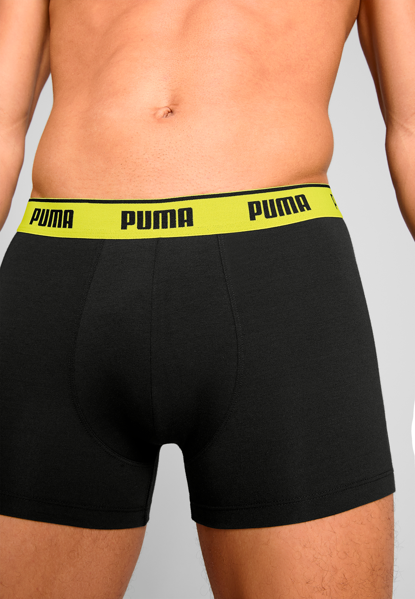 PUMA Boxers »PUMA MEN EVERYDAY BASIC BOXERS 3P« ceinture élastique confortable avec logo