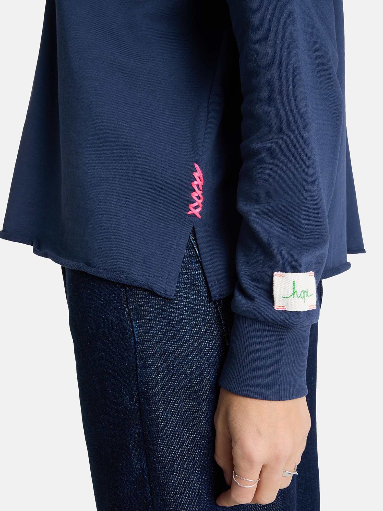 Lieblingsstück Sweat à capuche »CyrenaL«, aus reiner Baumwolle
