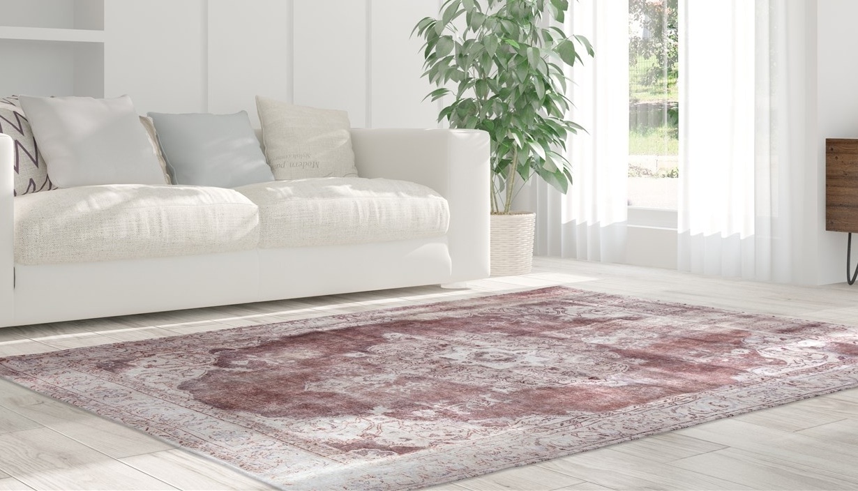Image of calo-deluxe Teppich "Layata 8030" rechteckig 9 mm Höhe Kurzflor, Wohnzimmer