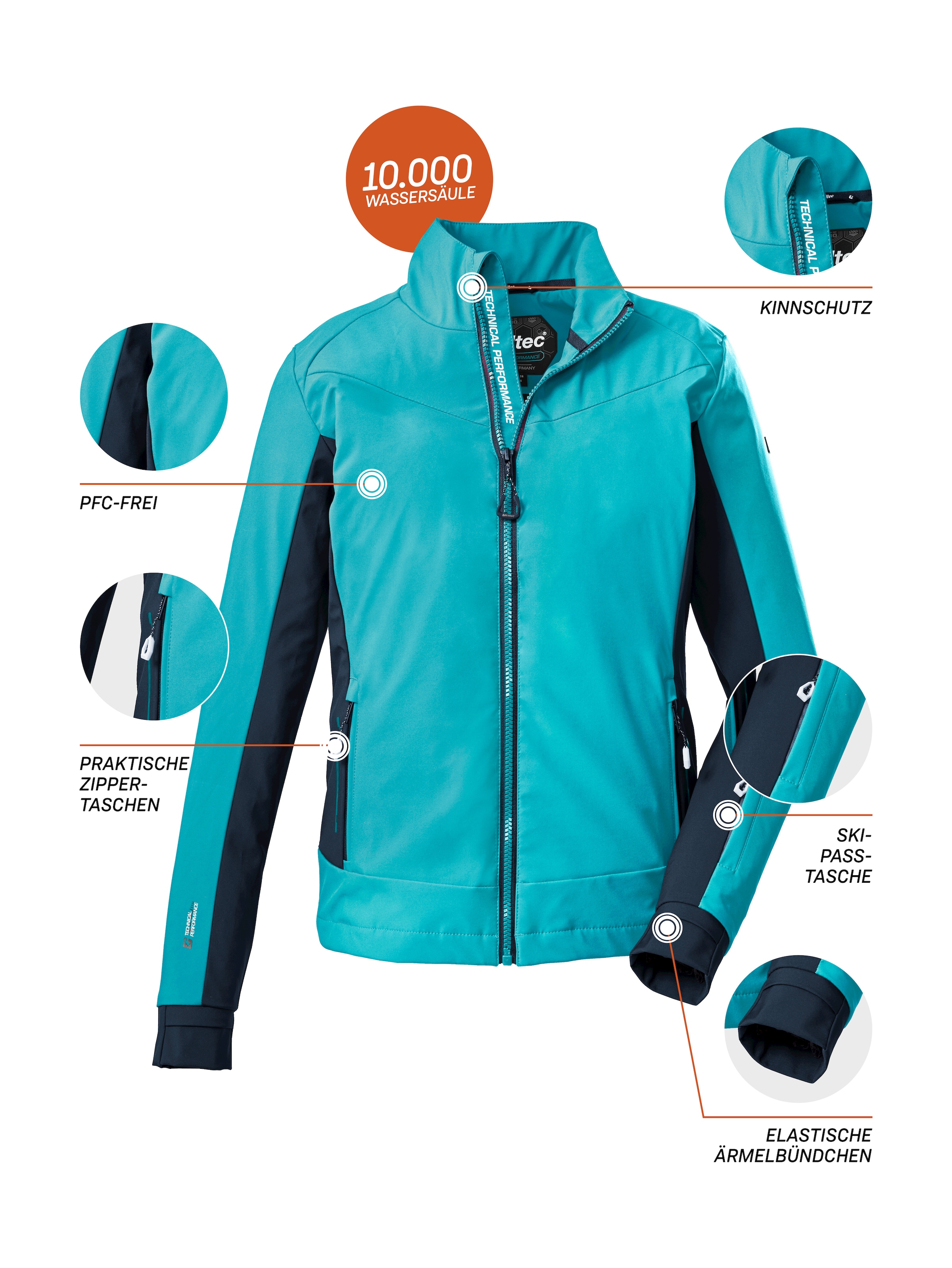 Killtec Softshelljacke »KOW 102 WMN SFTSHLL JCKT«
