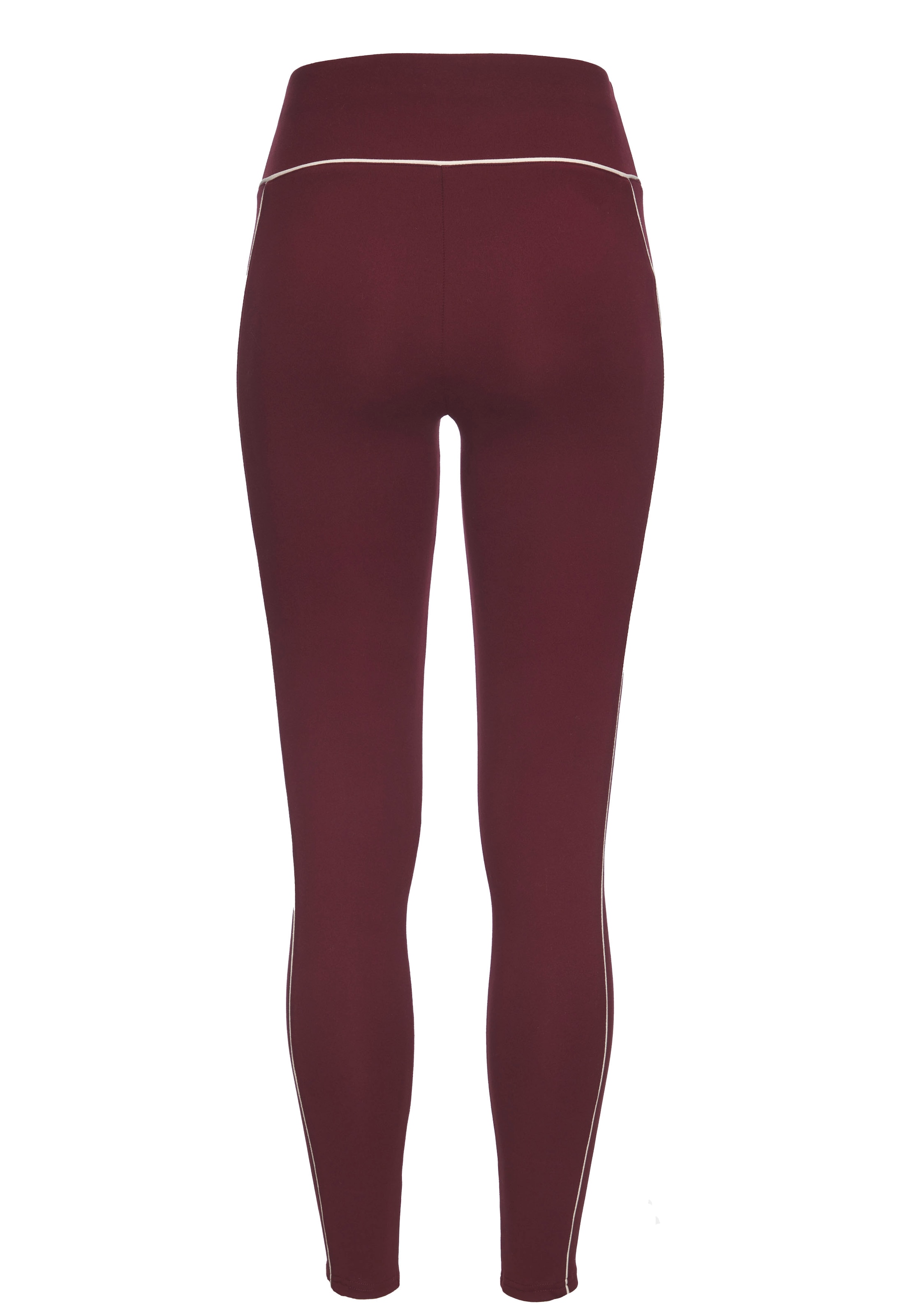 Copenhagen Studios Leggings, mit Paspeln und Logodruck