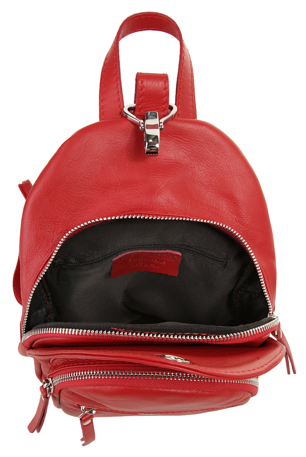 Samantha Look Cityrucksack, echt Leder, Made in Italy