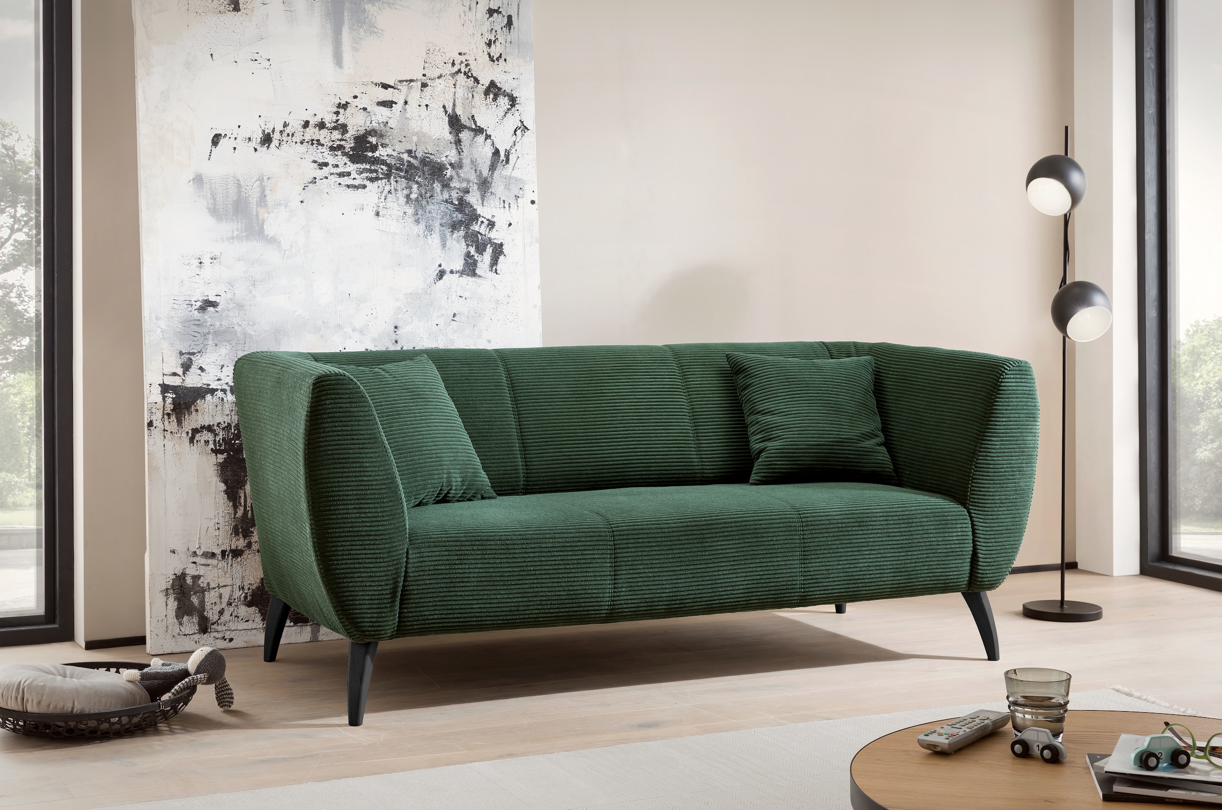 INOSIGN Polstergarnitur »Colori« Set, 3-Sitzer und 2-Sitzer, 2 Stk. tlg. auch als Loveseat erhältlich