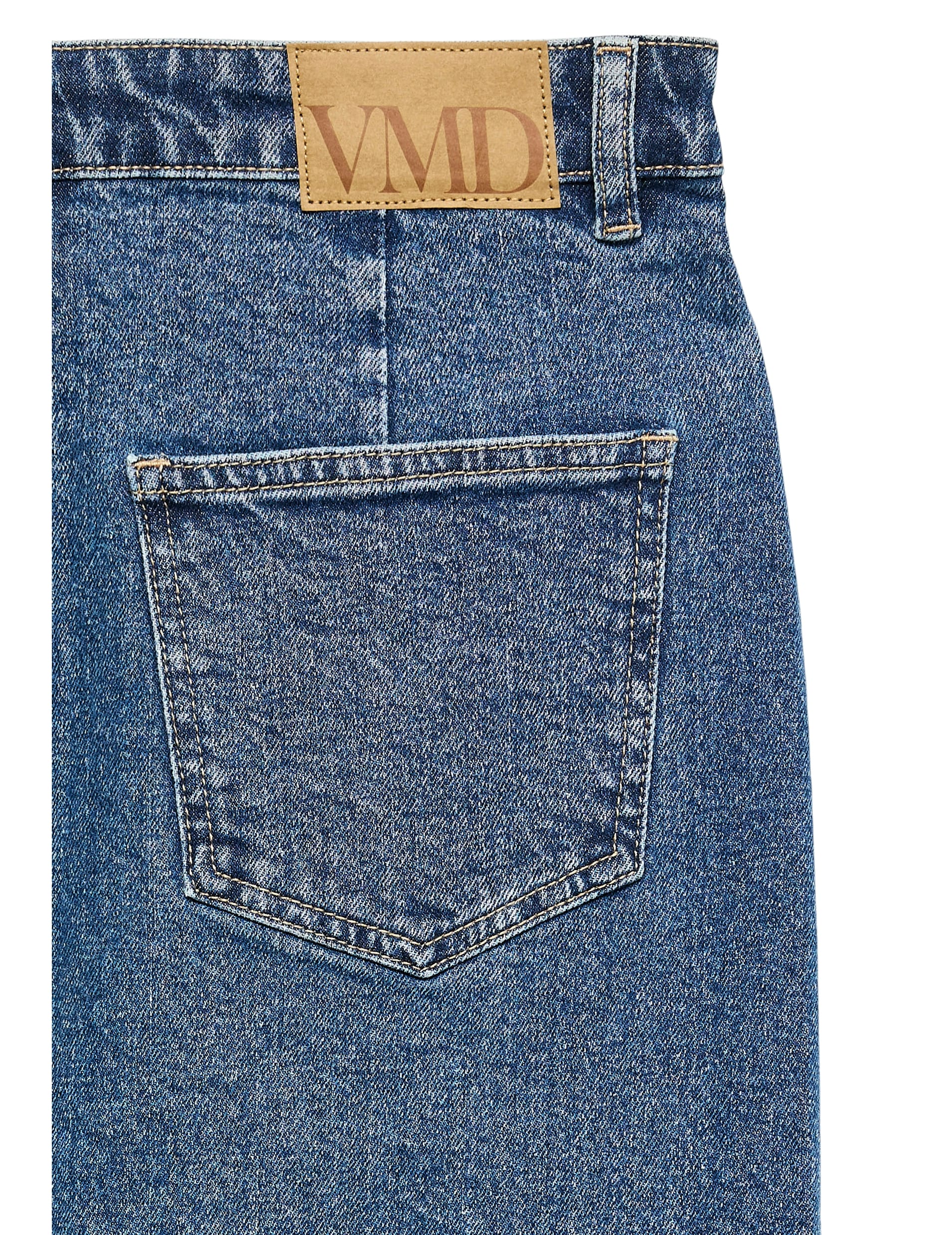 Vero Moda Maxirock »VMVERI HR CALF DENIM SKIRT GA NOOS«