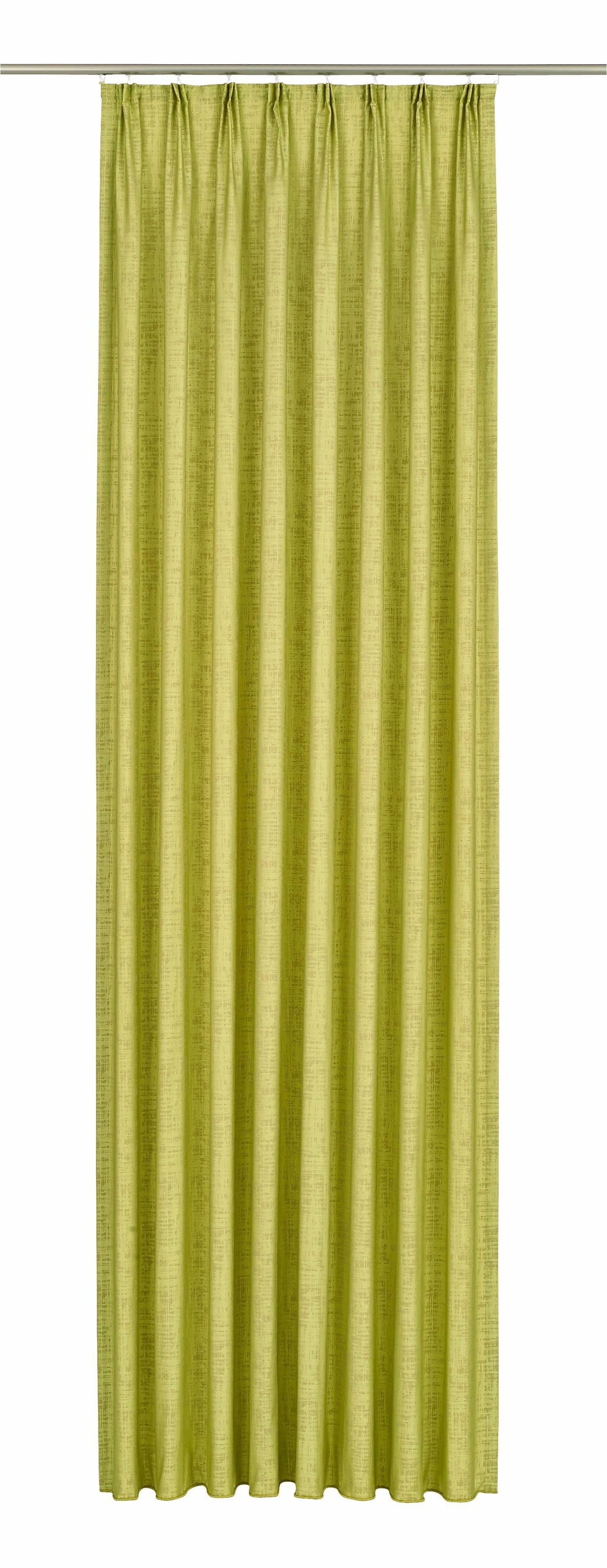 Image of ADO Goldfarbenkante Gardine nach Mass »Zafira«, (1 St.), transparent, Faux-Uni Struktur bei Ackermann Versand Schweiz