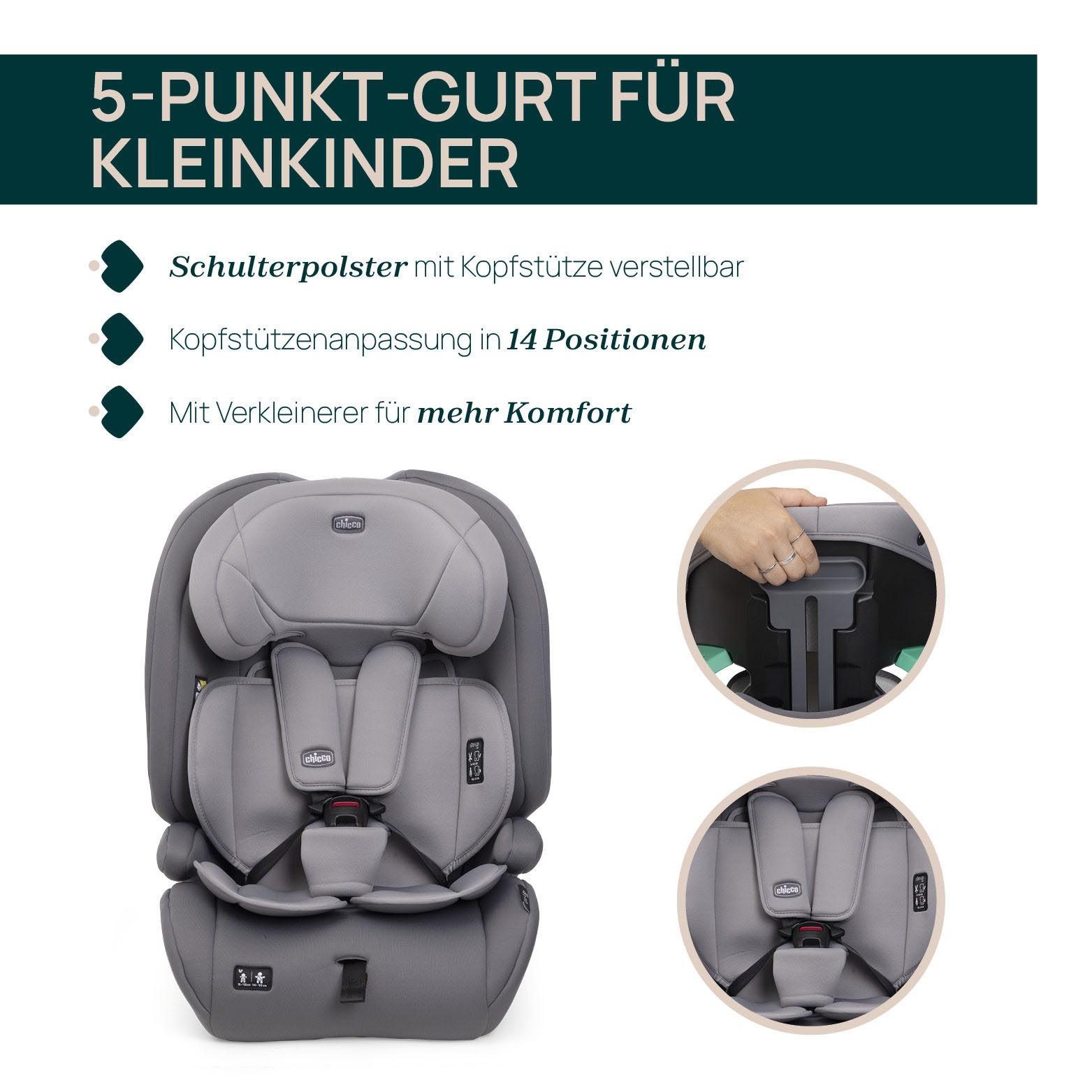 Chicco Siège auto pour enfant »Gro-Up I-Size«
