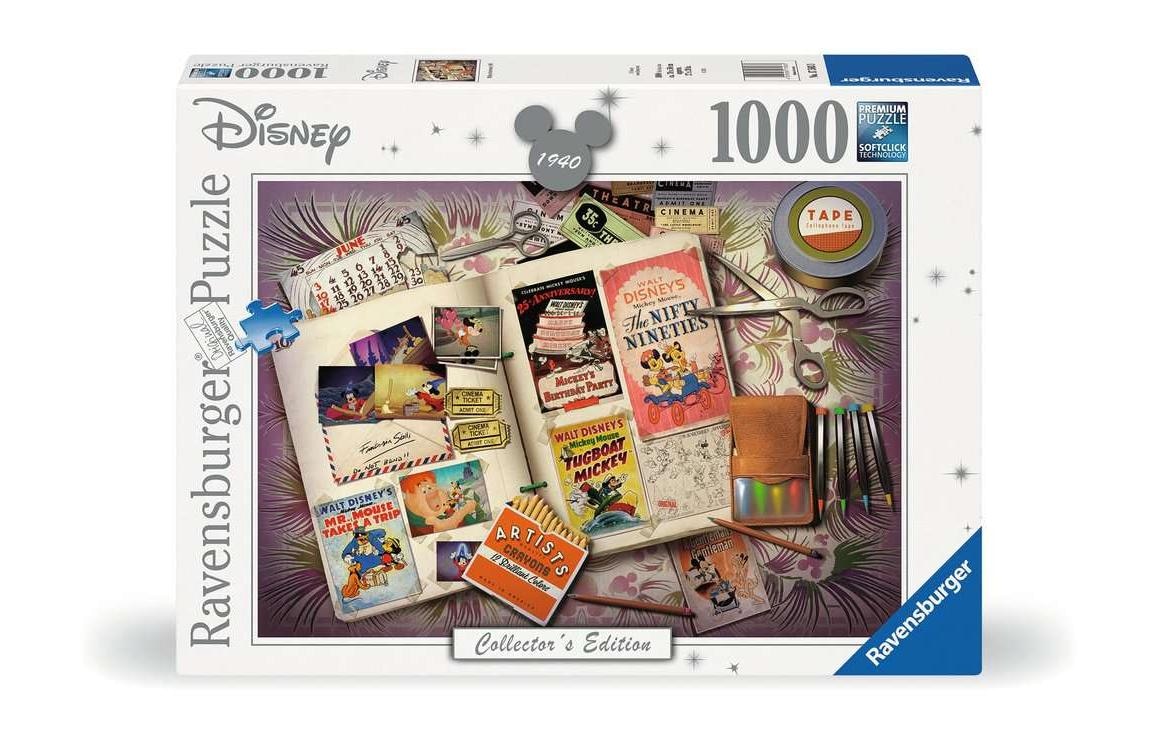 Puzzle »1940 Disney Mickey Anniversary«, (1000 tlg.)