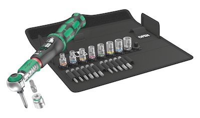 Drehmomentschlüssel »Wera Safe-Torque A2 Set 1 45017 Sechskant«, (23 St.)