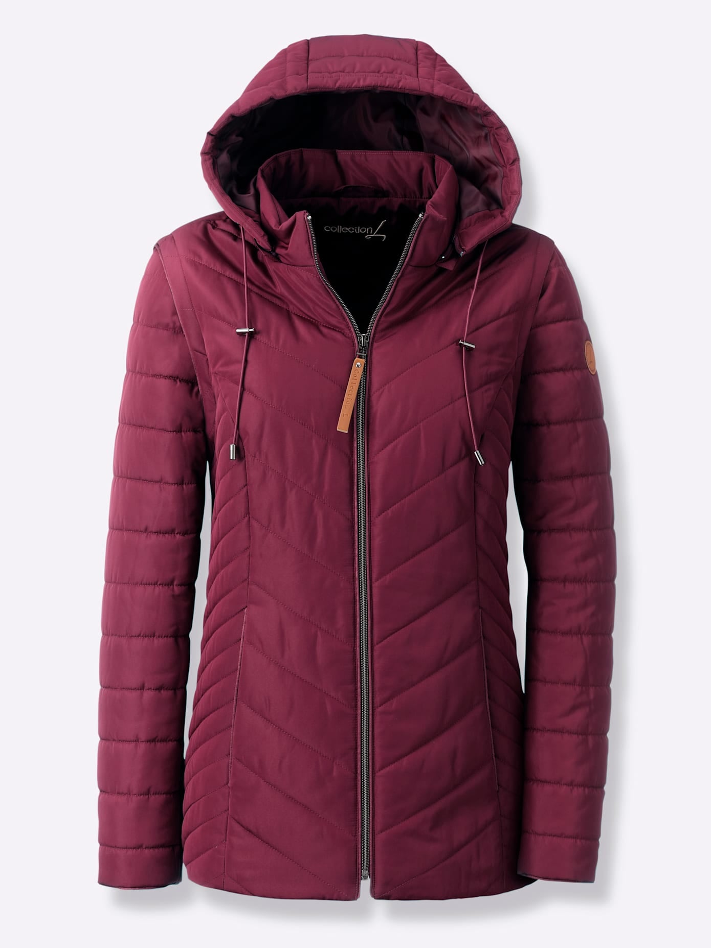 Casual Looks Veste double mit Kapuze