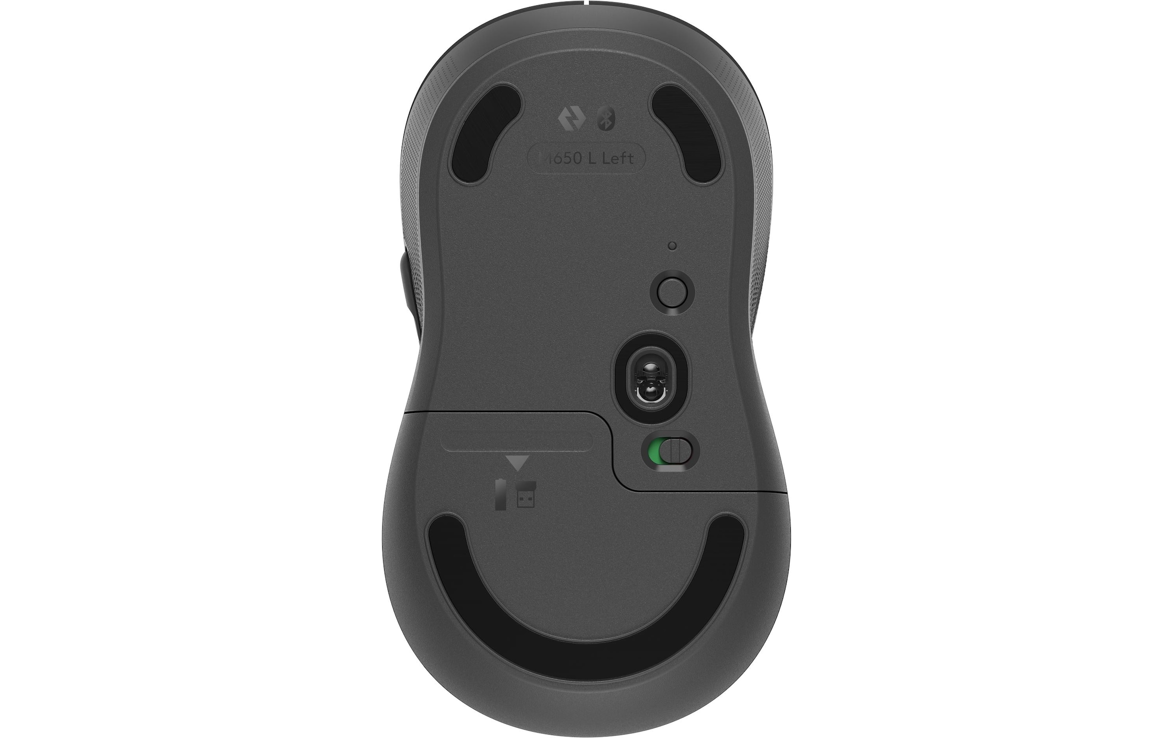 Logitech Maus »Signature M650 L left Graphite«, kabellos